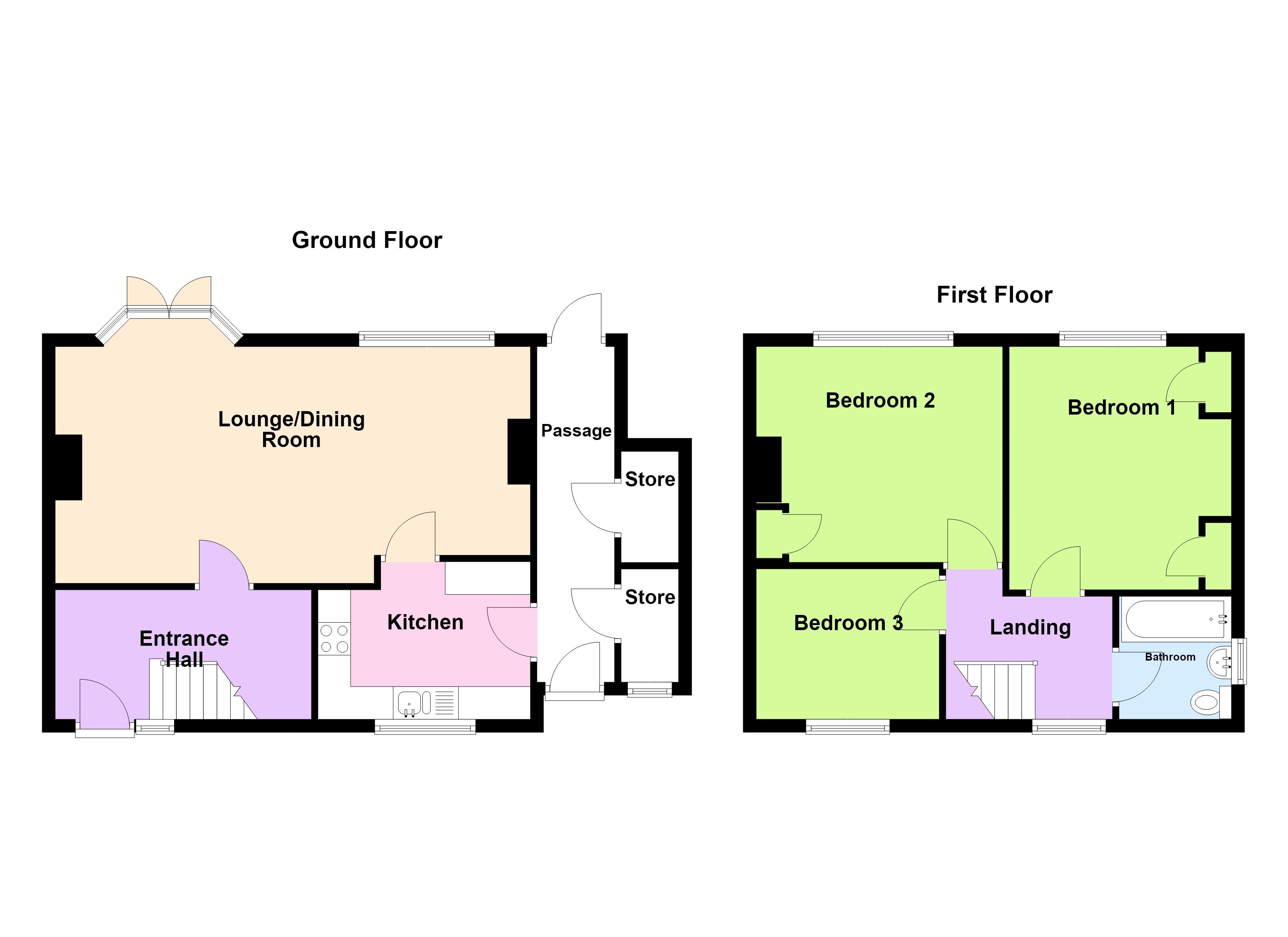 57, Gullingwood Drive, Rotherham floorplan