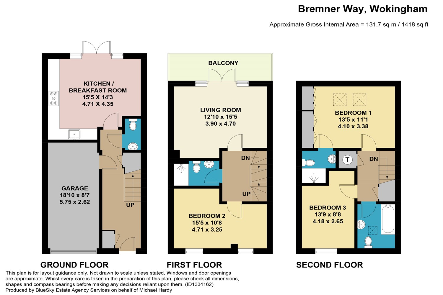 27 Bremner Way, Wokingham floorplan