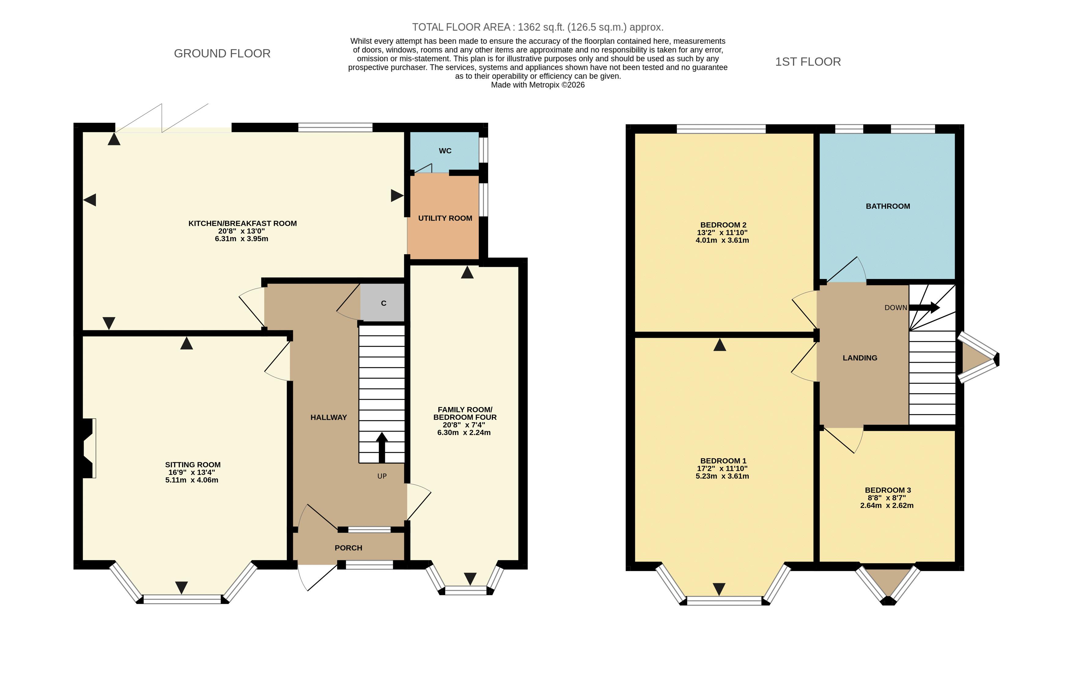 35, Sandersfield Road, Banstead floorplan