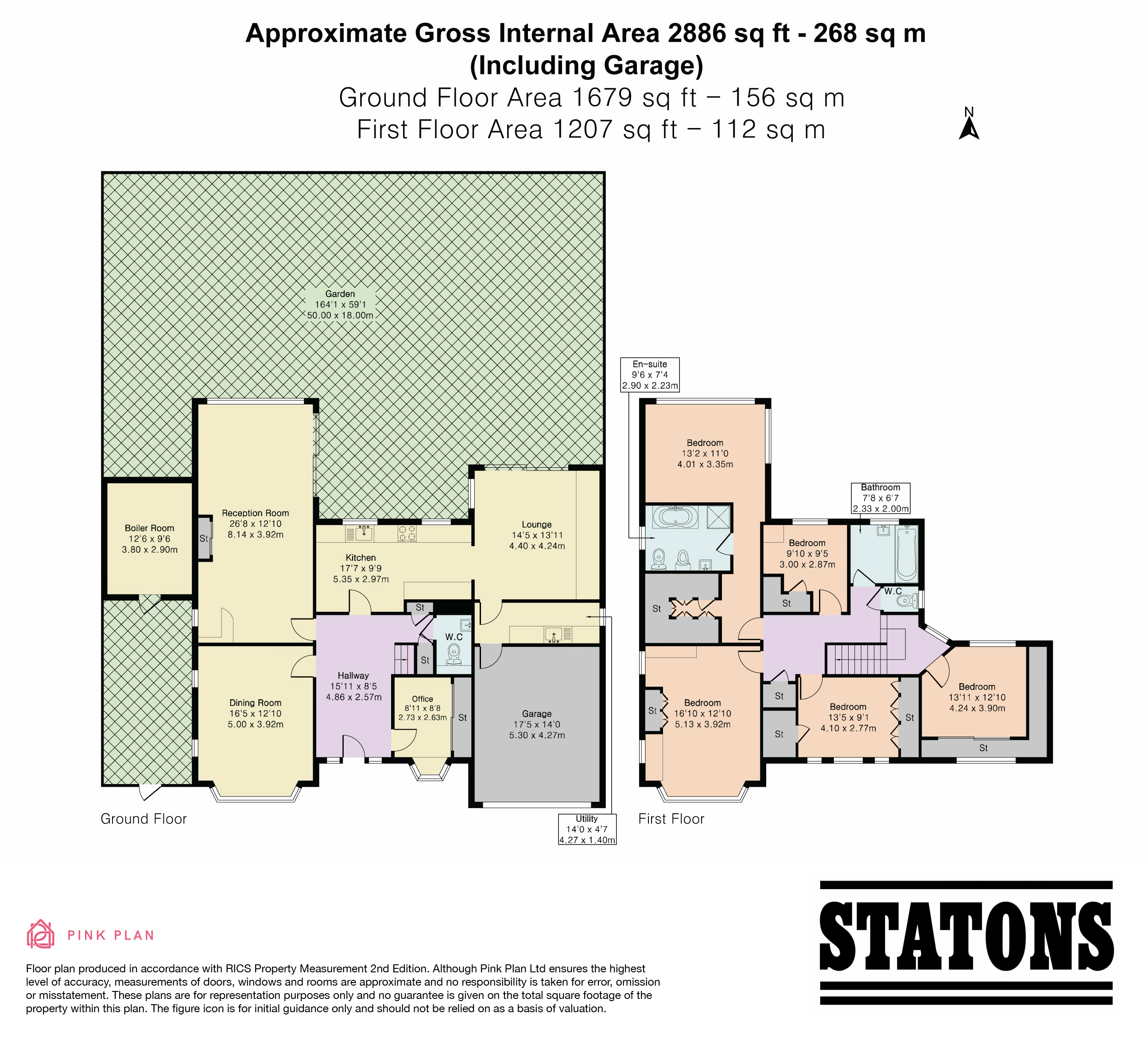 57, Lancaster Avenue, Hadley Wood floorplan