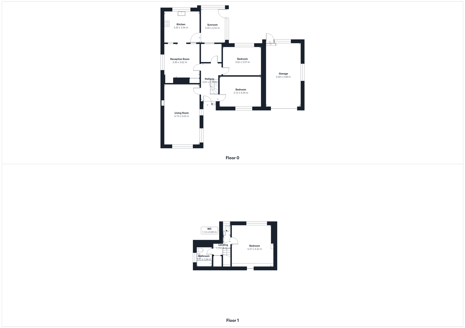 110b, Church Road, Cinderford floorplan