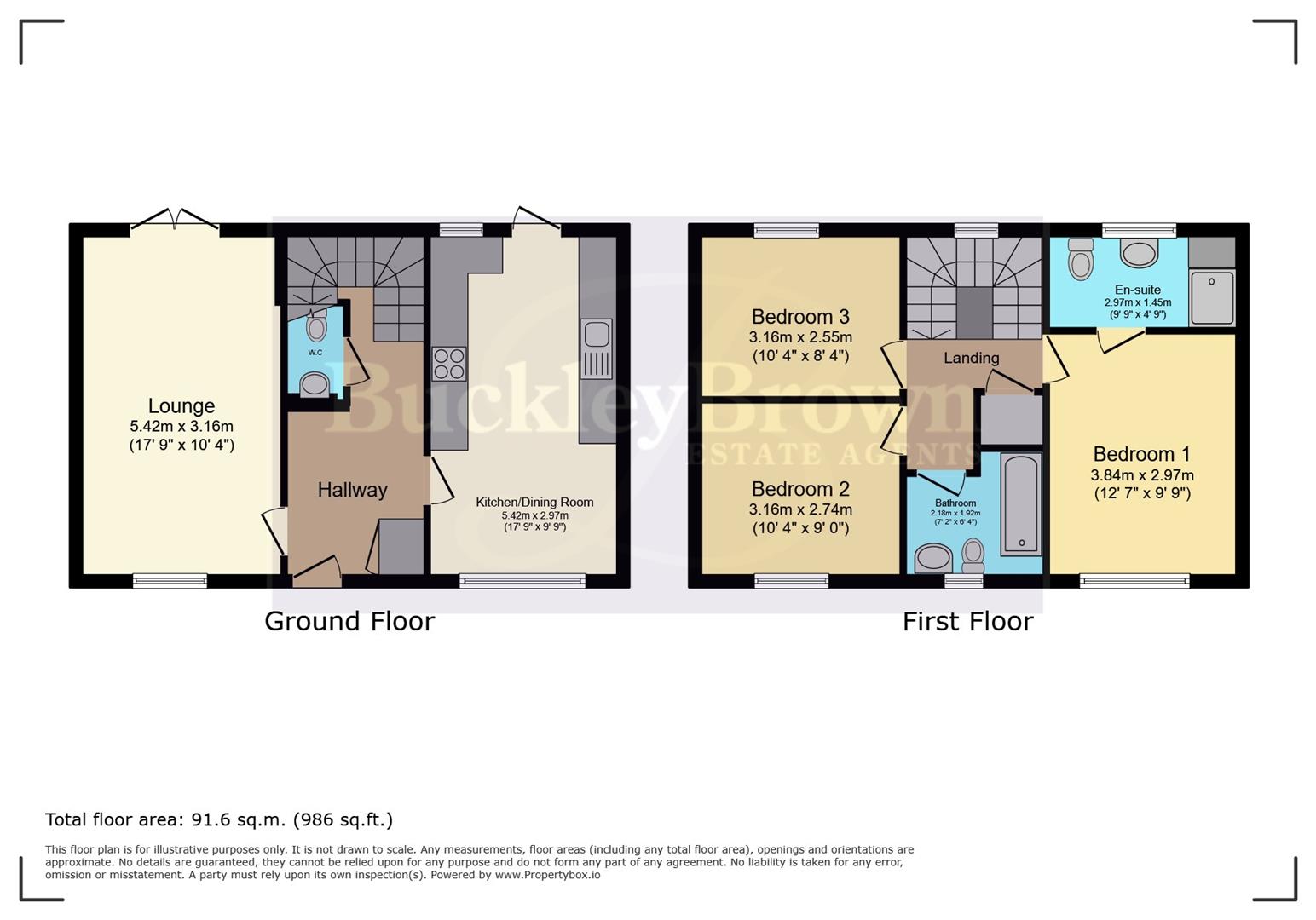 9, Caister Drive, Chesterfield floorplan