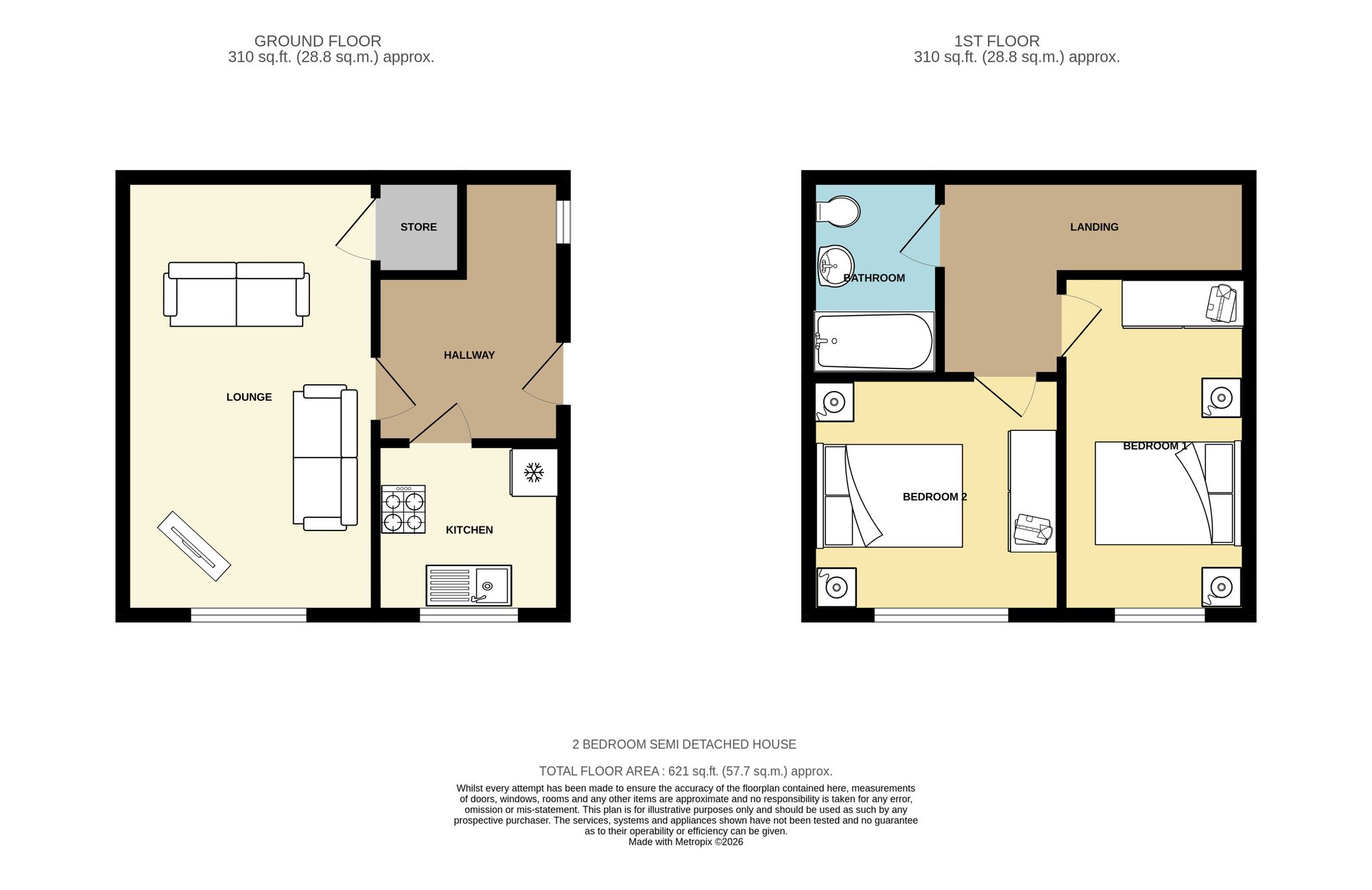 6 Orchard Croft Lees House Road, Dewsbury floorplan