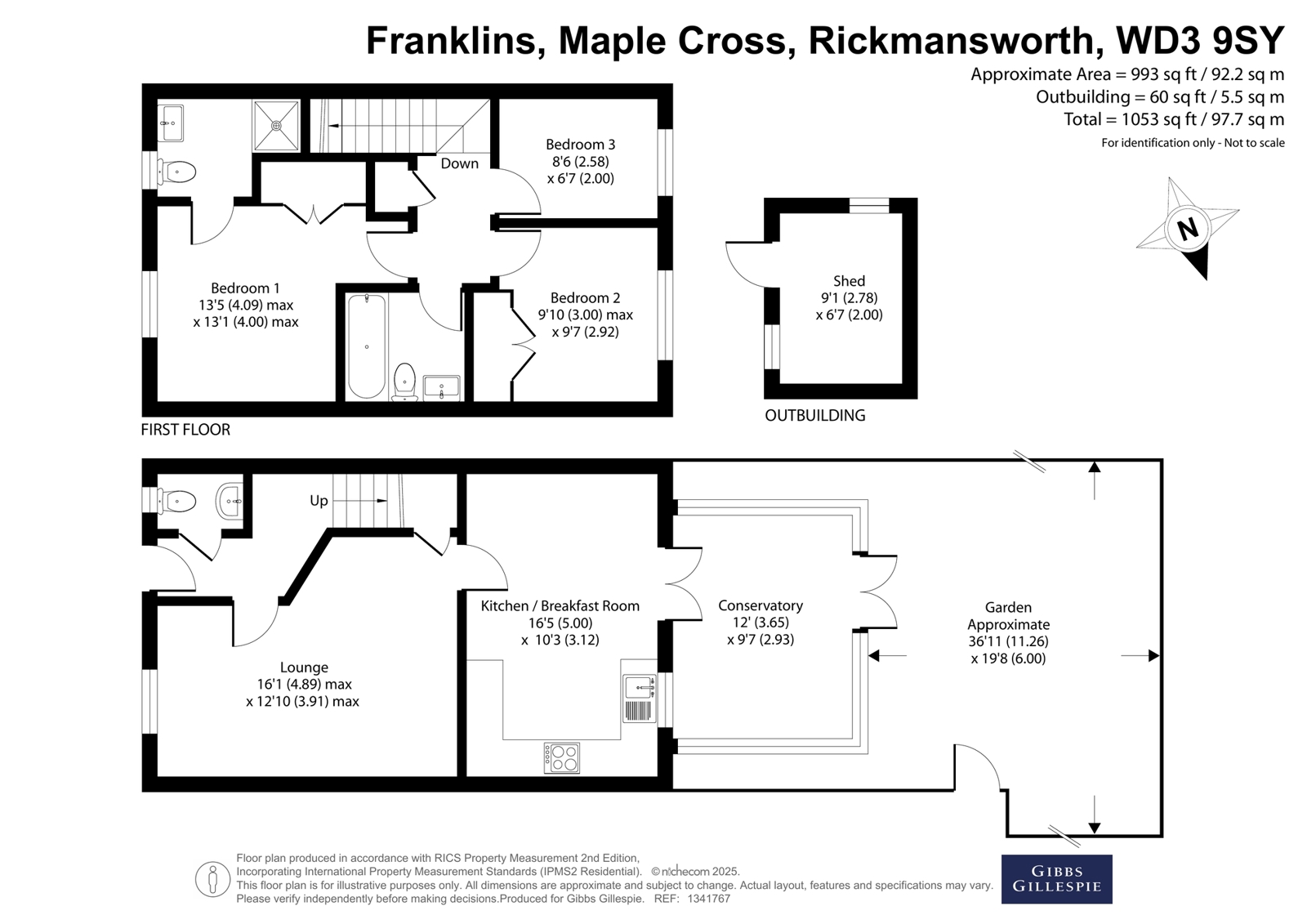 31, Franklins, Rickmansworth floorplan