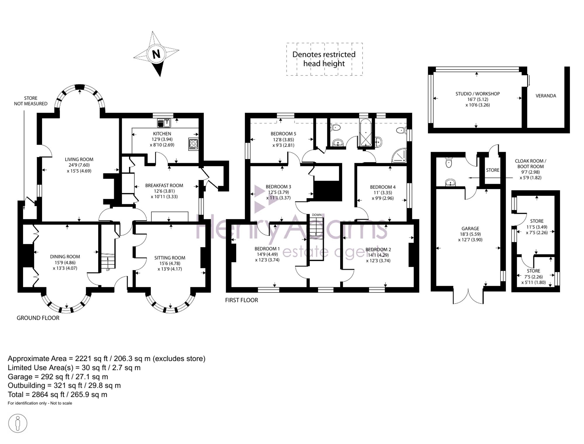 Ivy House, 61 West Street, Chichester floorplan