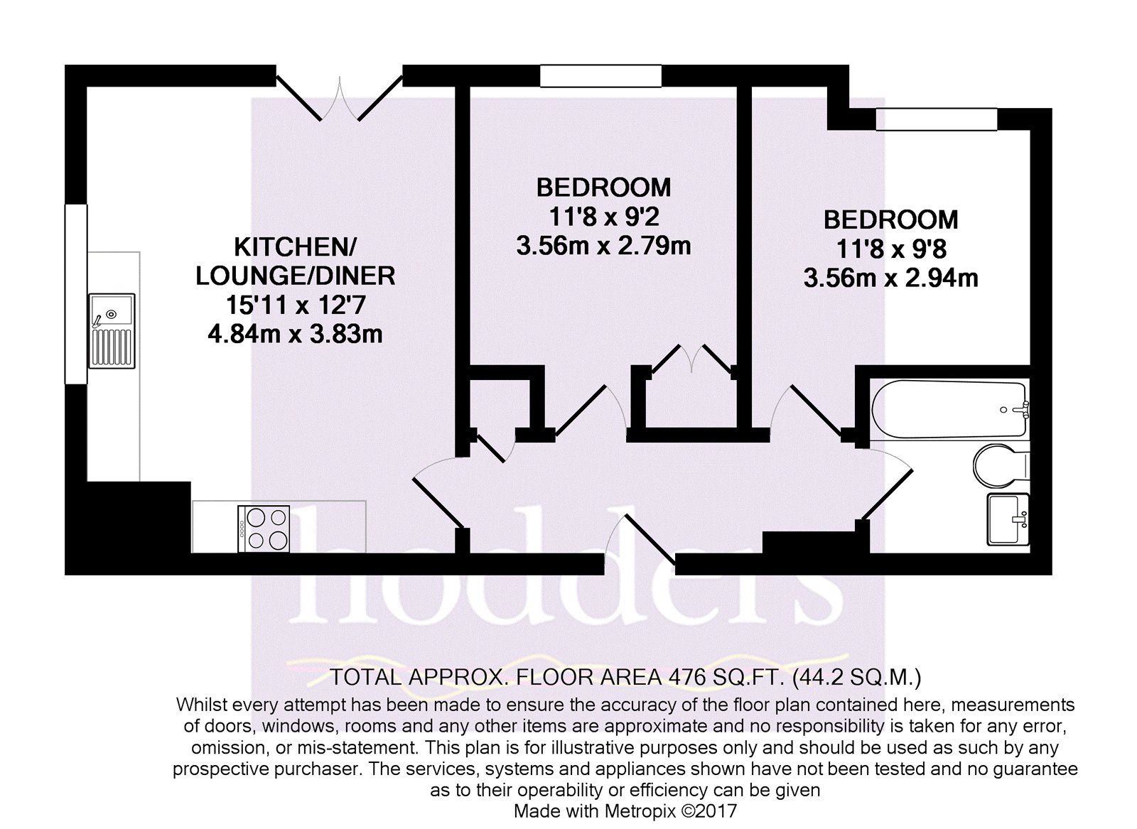 2 Bedrooms Flat to rent in Strodes View, 180 High Street, Egham, Surrey TW20