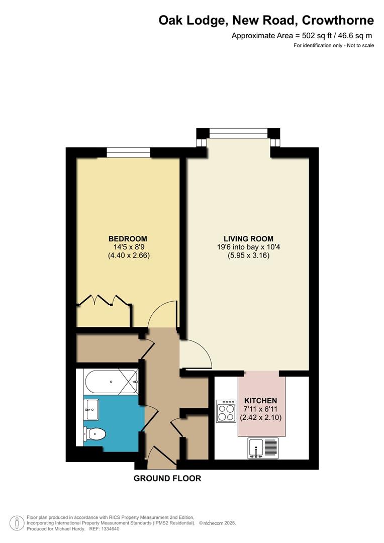 3 Oak Lodge, New Road, Crowthorne floorplan
