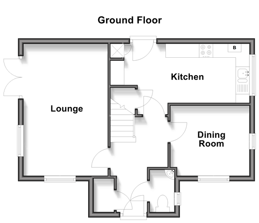 Holm Oak Walk Sholden, Deal floorplan
