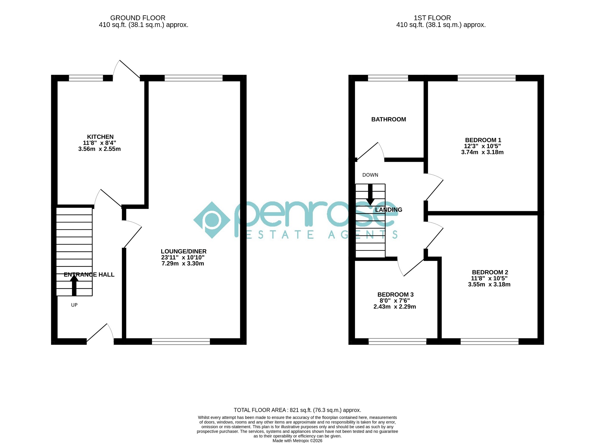 228 Devon Road, Luton, Bedfordshire floorplan