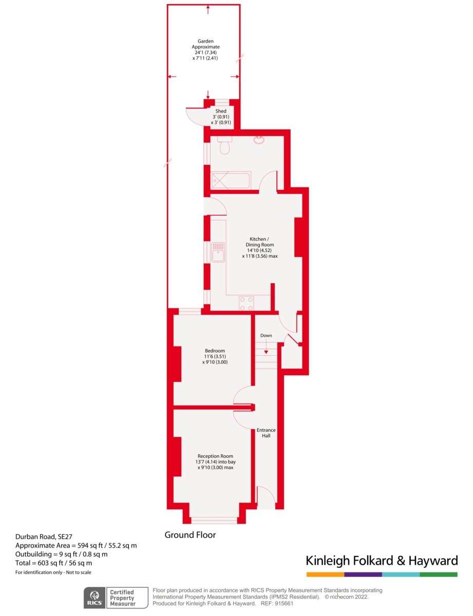 28A, Durban Road, London floorplan