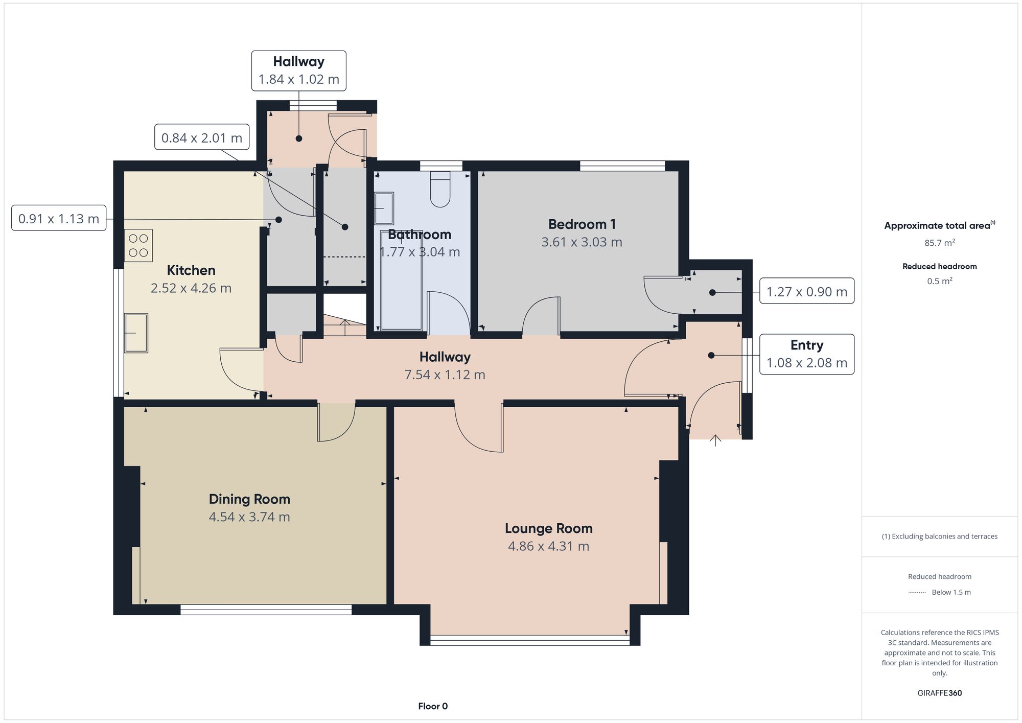 14 Greystone Road, Alford floorplan