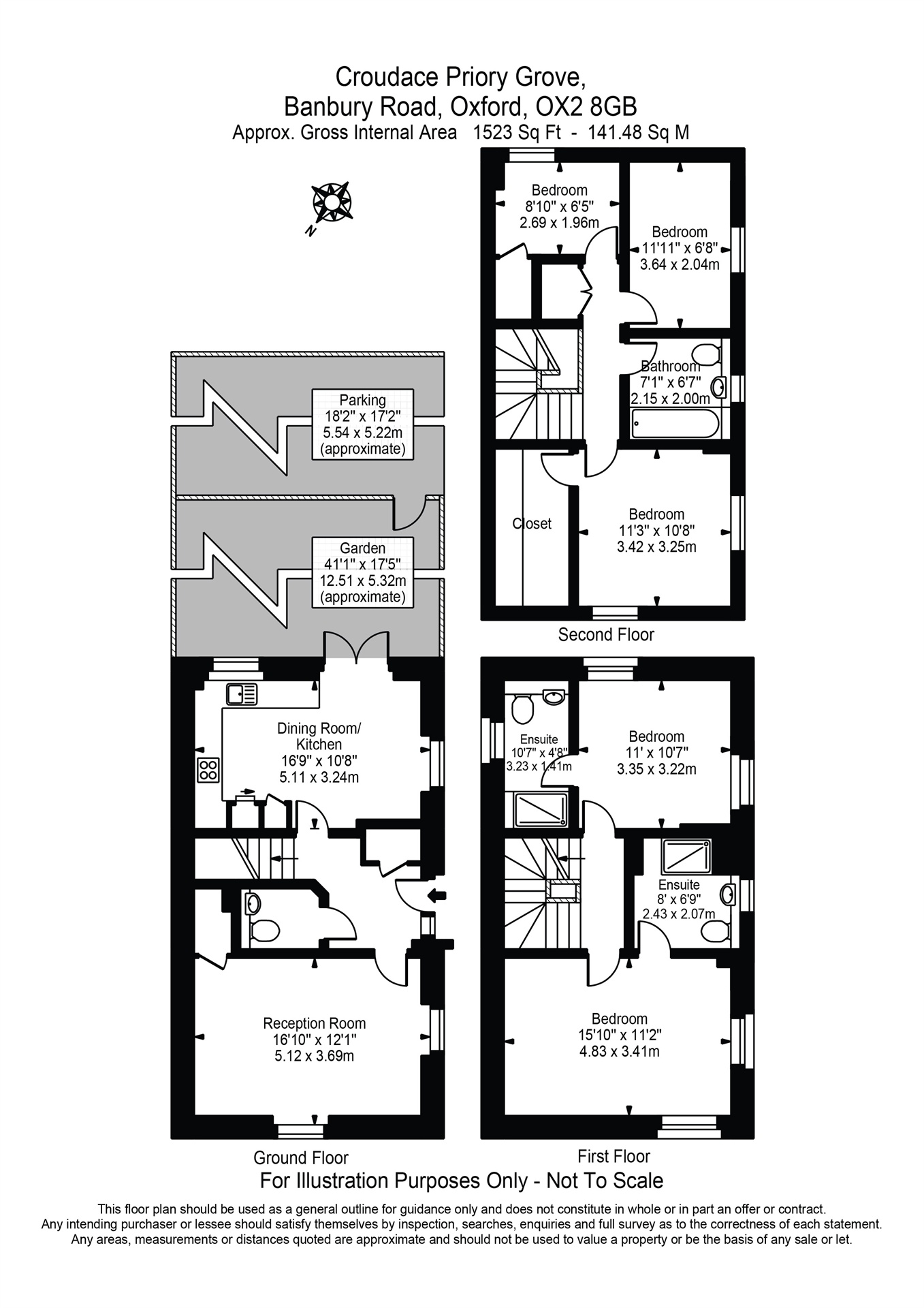 Plot 31, Priory Grove, Oxford floorplan