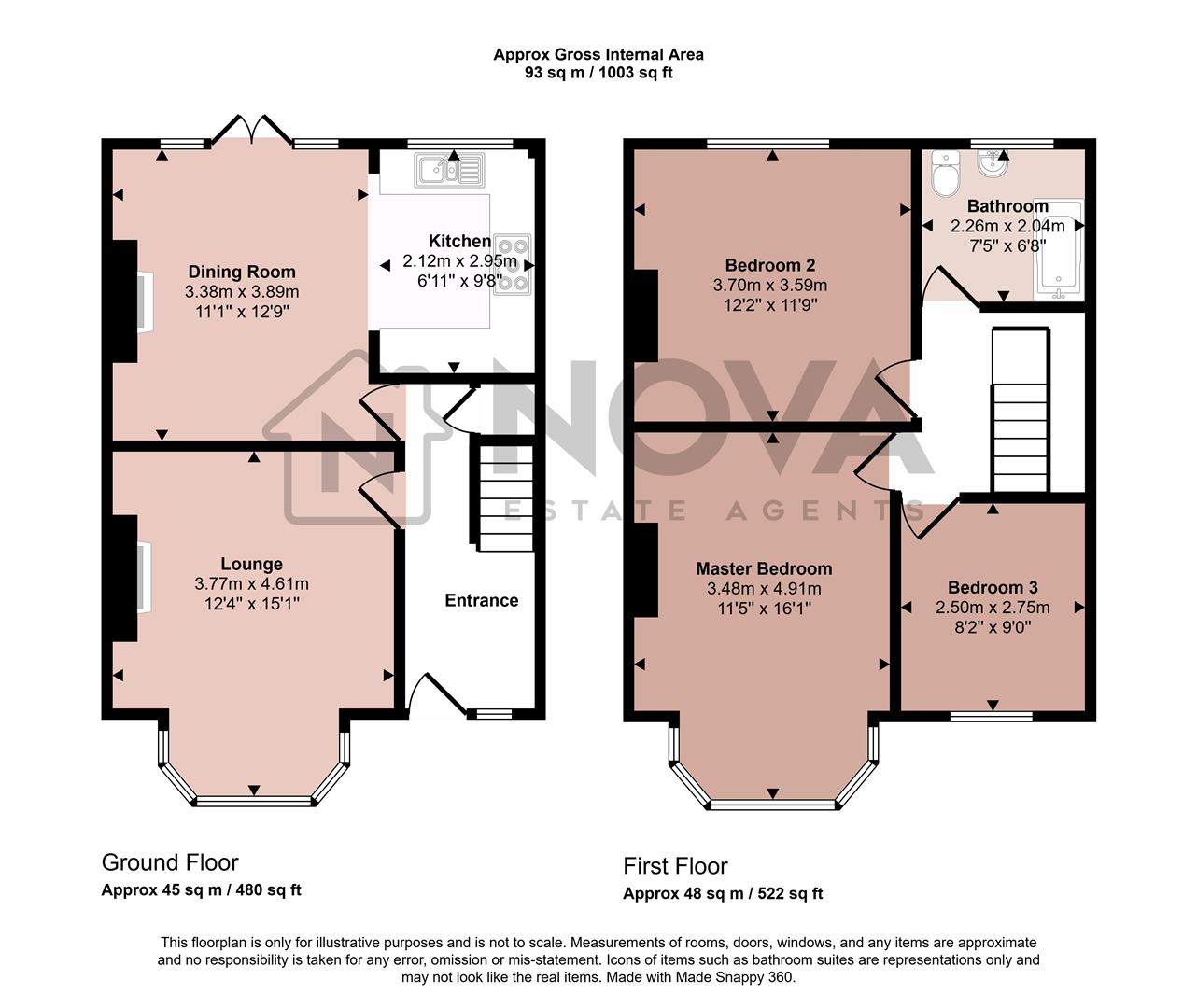149, Crawley Green Road, Luton floorplan