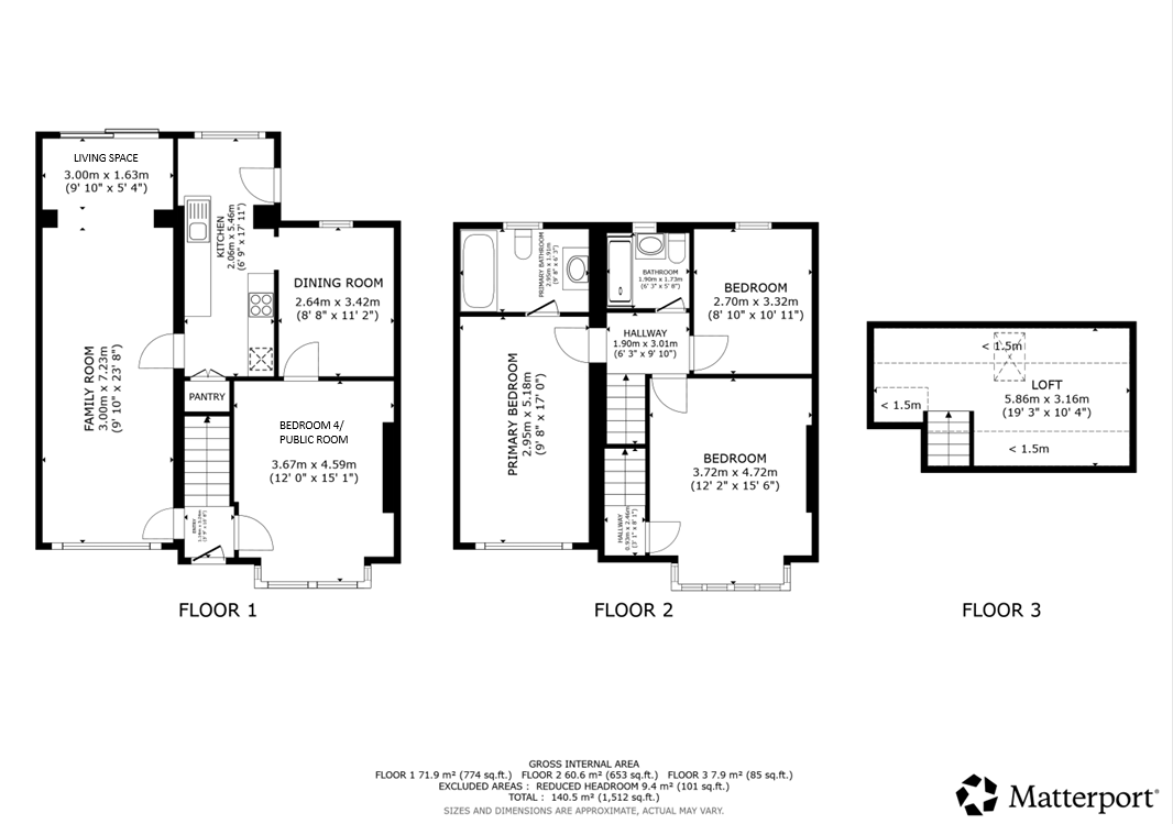 43, Randolph Drive, Glasgow floorplan