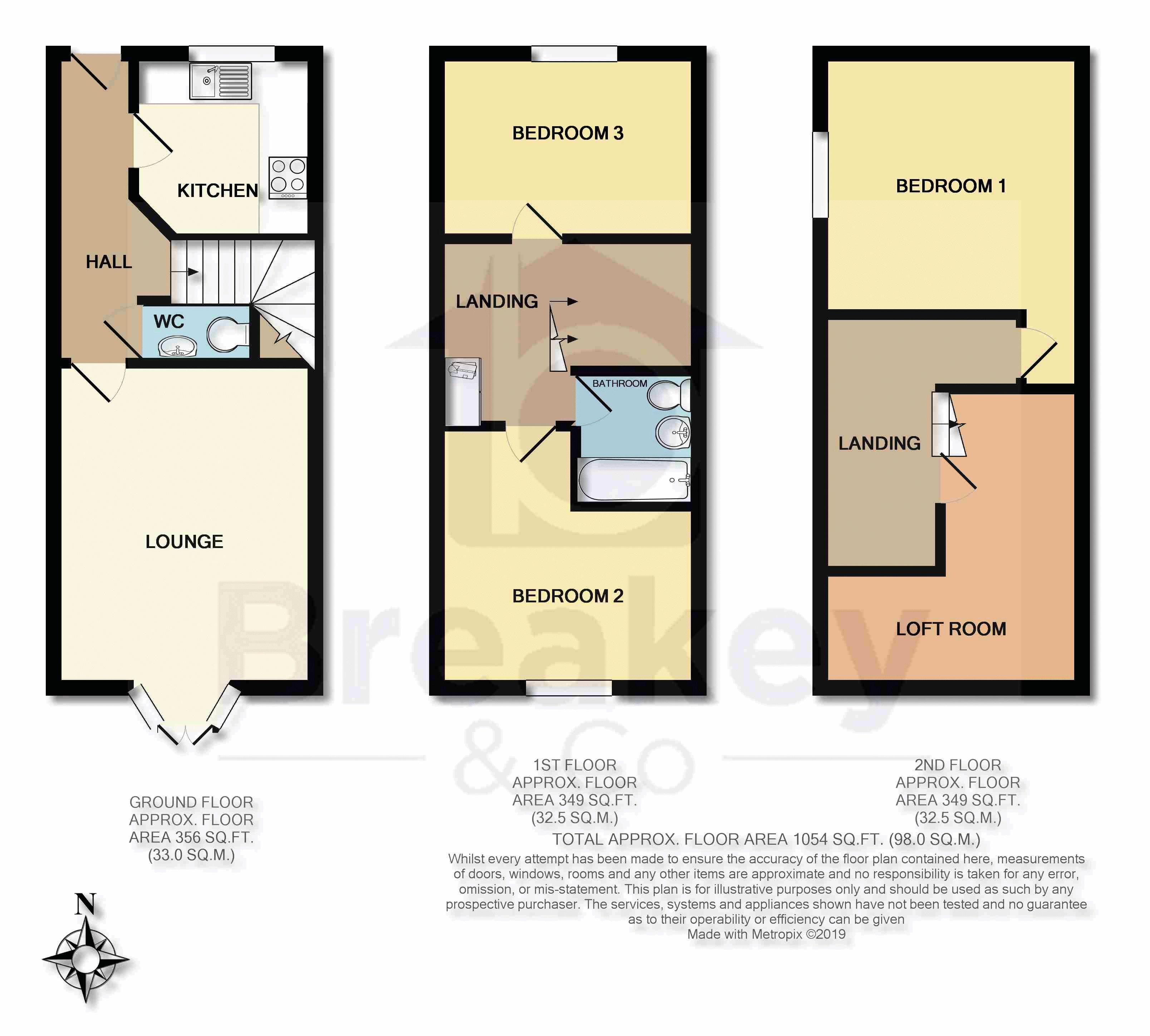 3 Bedrooms  for sale in Henry Street, Leigh WN7