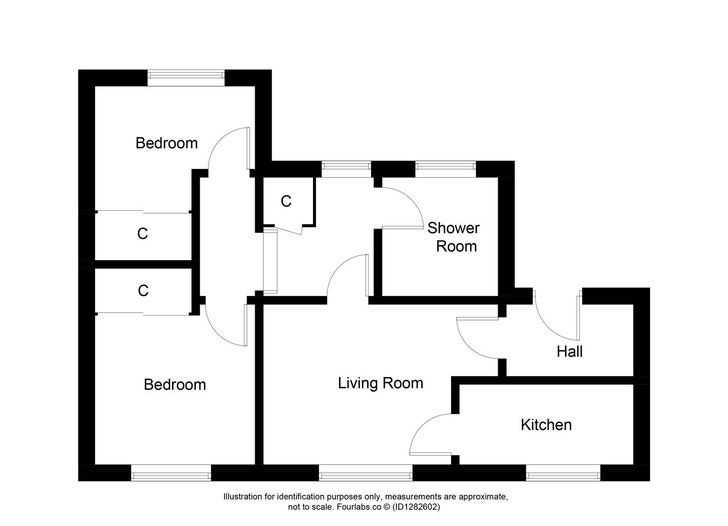 Flat 3-, Taymount, Gas Brae, Perth floorplan