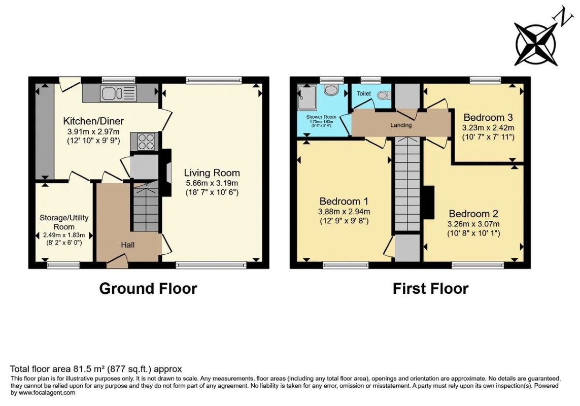 Chandos Avenue, Leeds floorplan