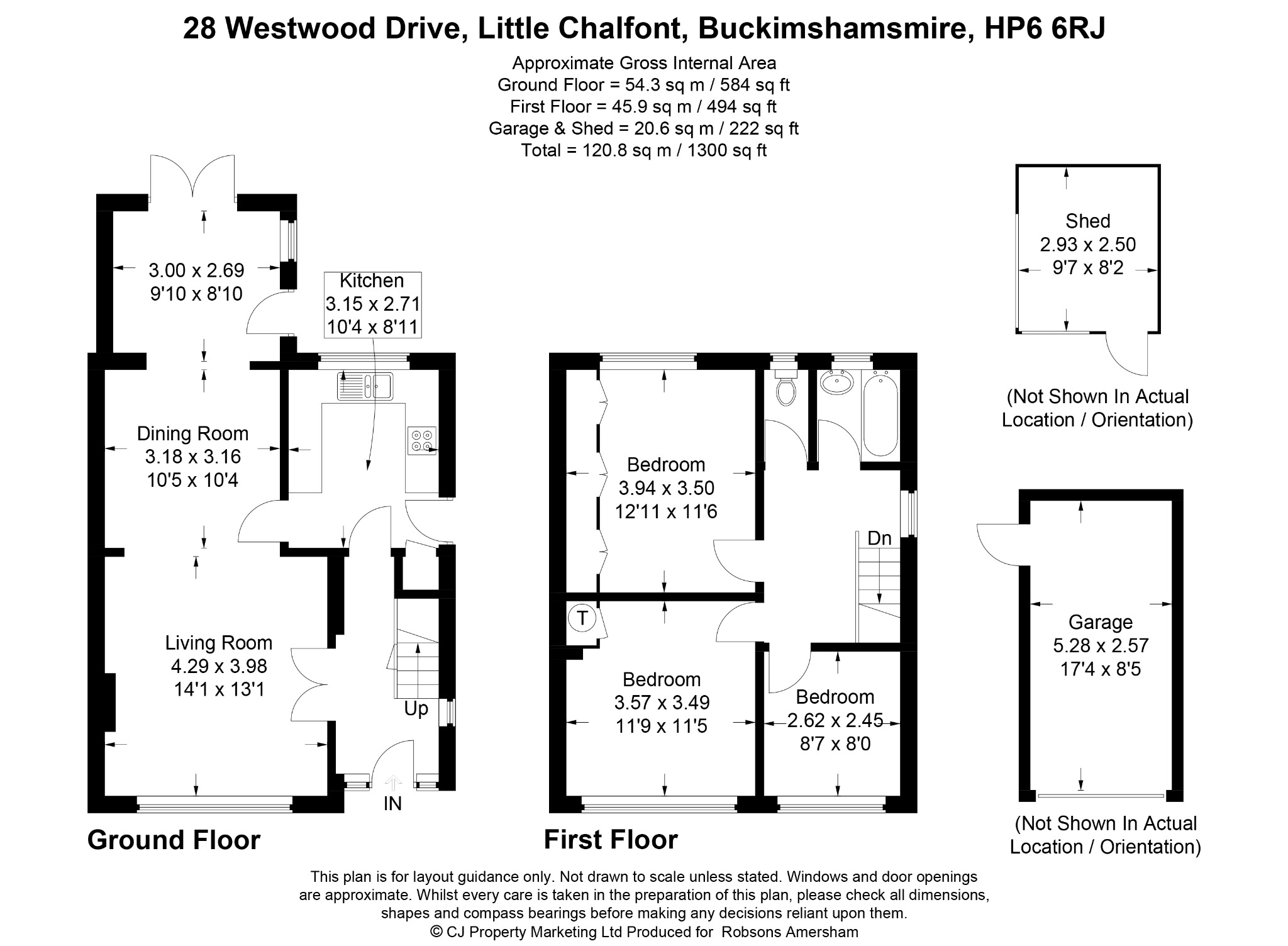 28 Westwood Drive, Little Chalfont, Amersham floorplan