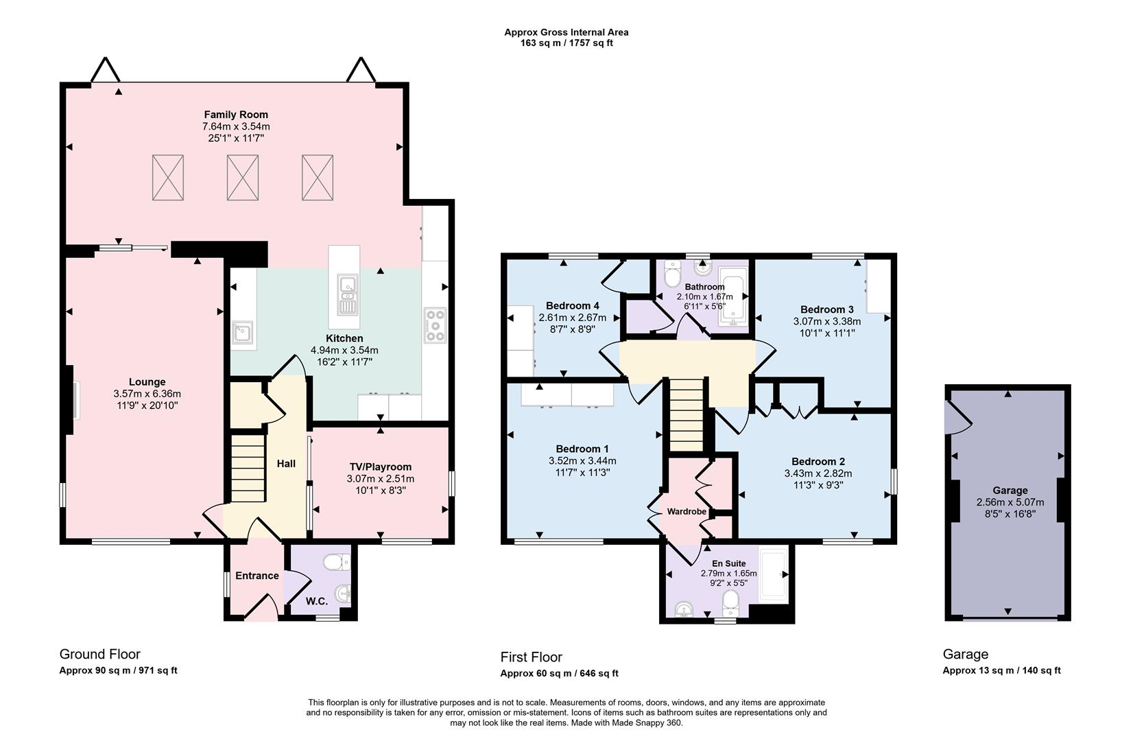 10, Tuscany View, Salford floorplan