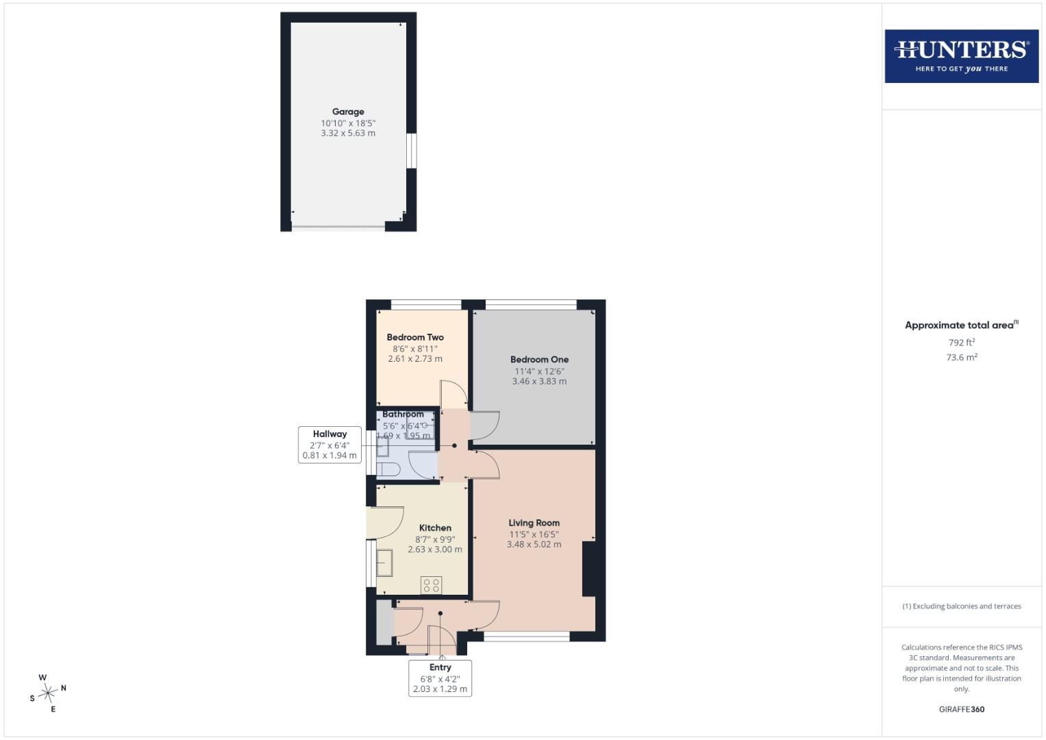204, Vicarage Drive, Kendal floorplan
