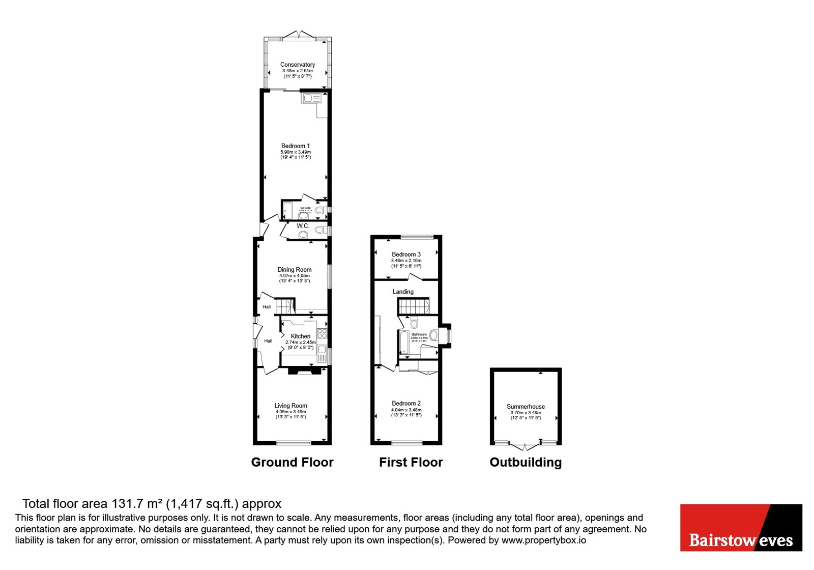 45, Lambs Lane South, Essex floorplan