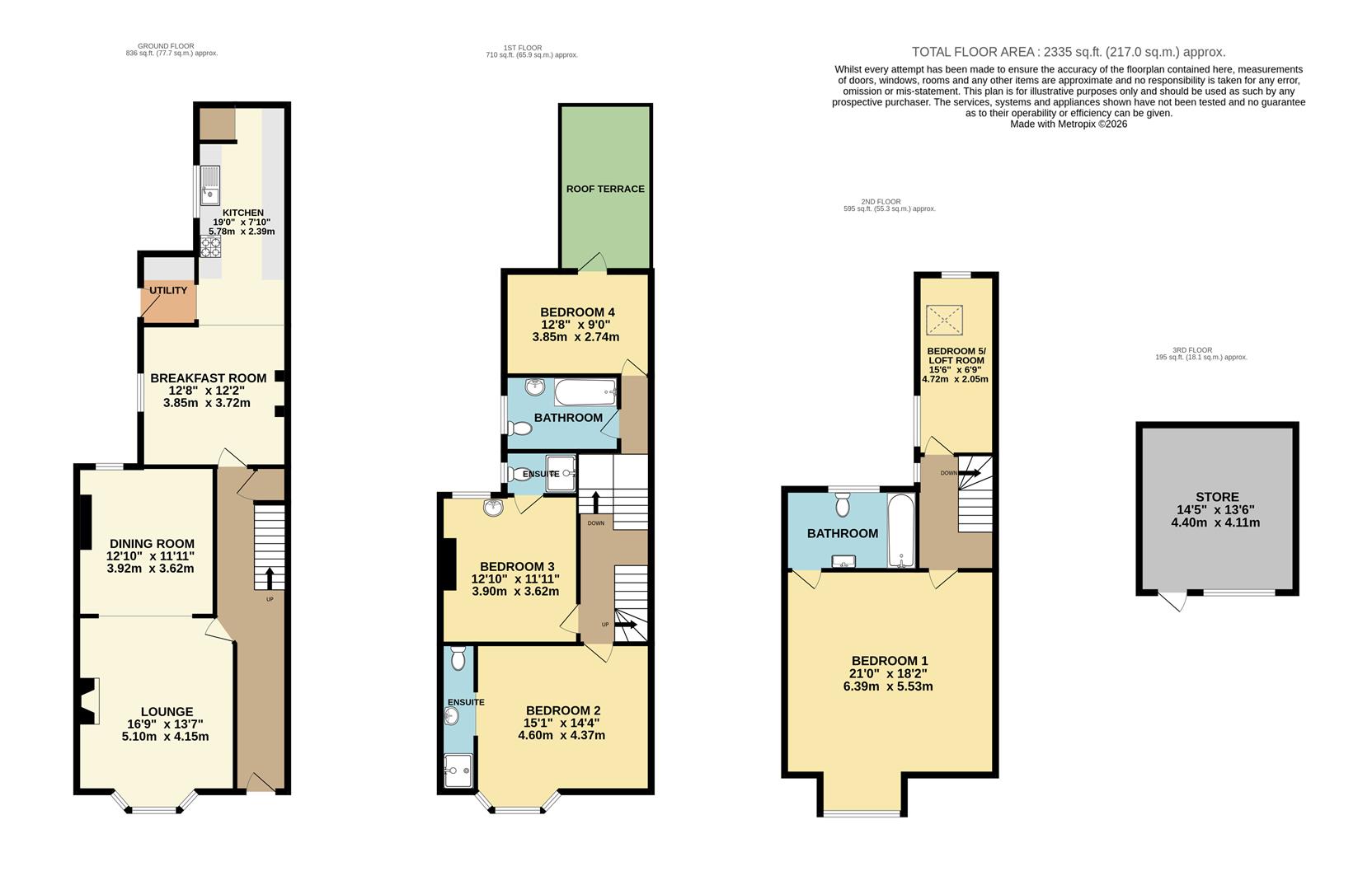 55, Berry Head Road, Brixham floorplan