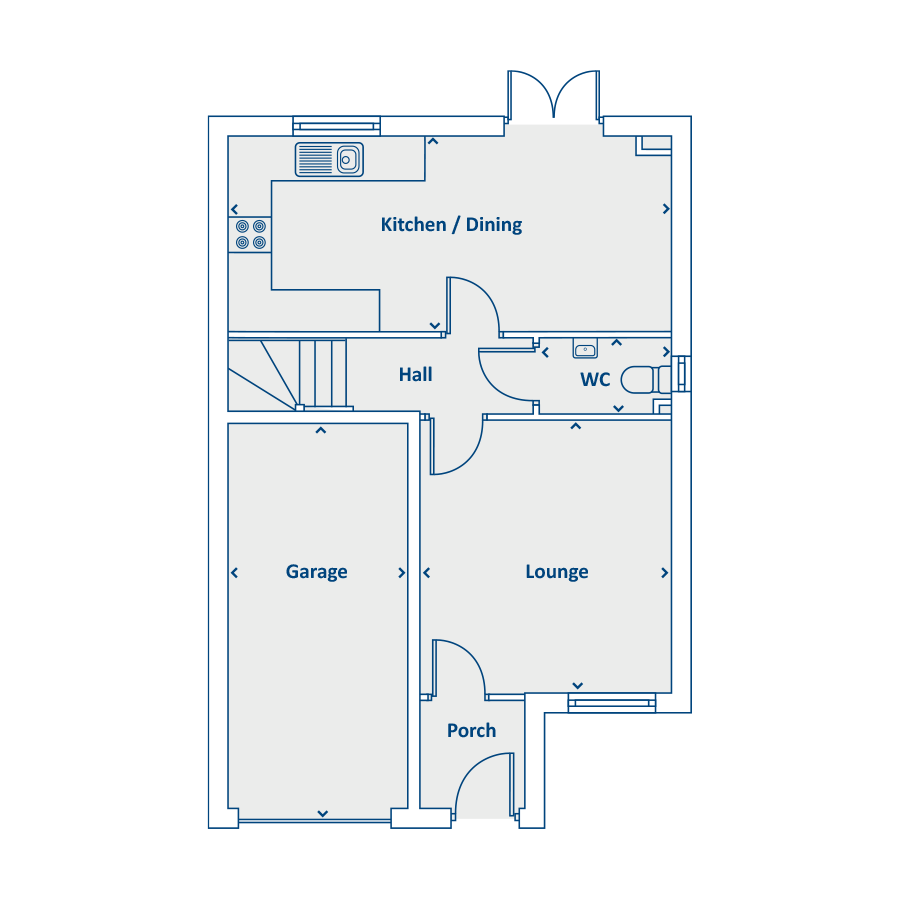 Plot 33, Springhill And Leadloch Road, Shotts floorplan
