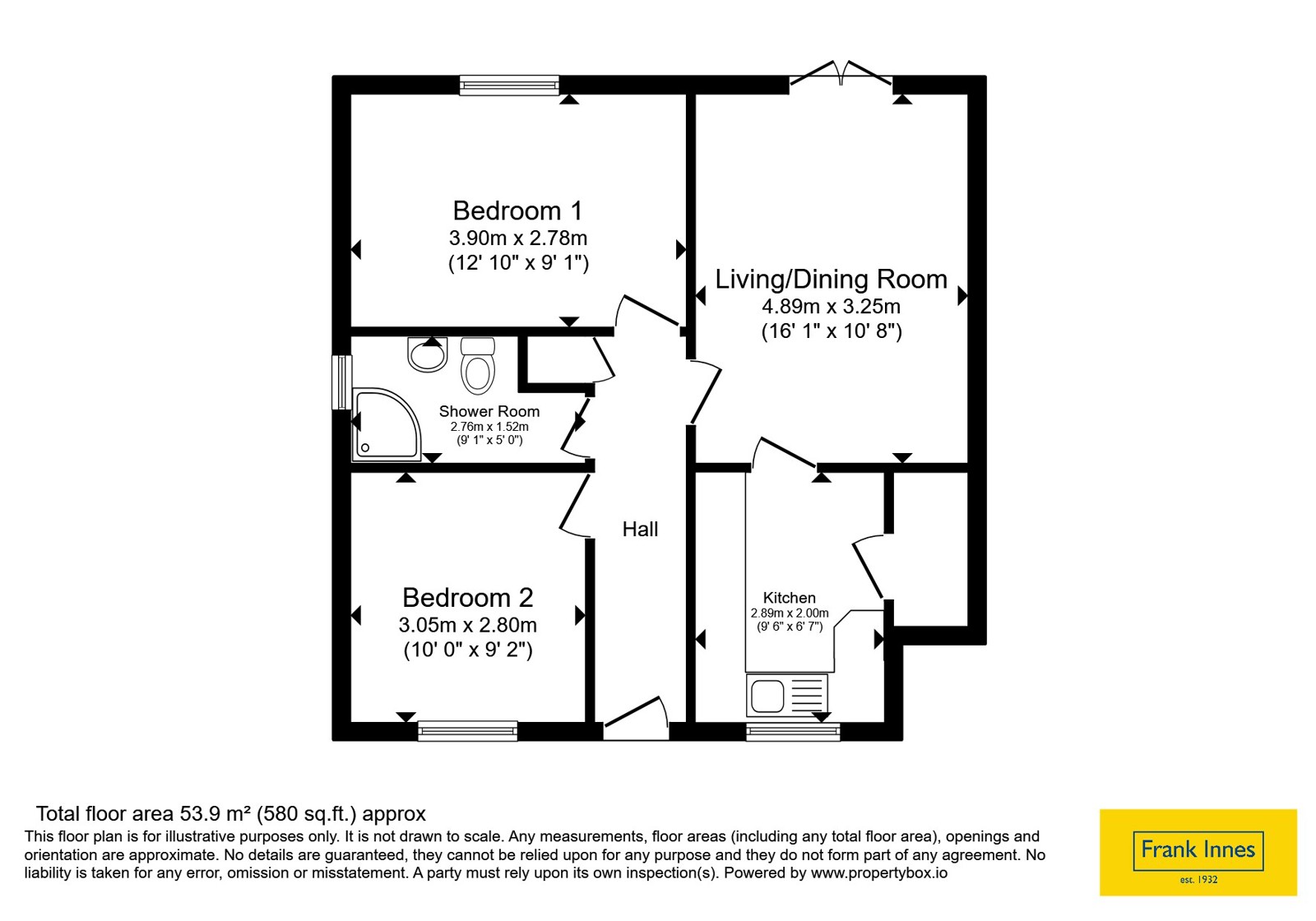 Flat 18, Holmfield, 145, Stenson Road, Derbyshire floorplan