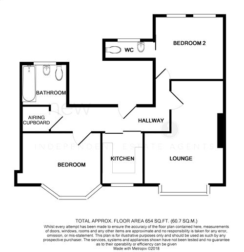 2 Bedrooms Flat for sale in Egerton Road, Bexhill-On-Sea, East Sussex TN39