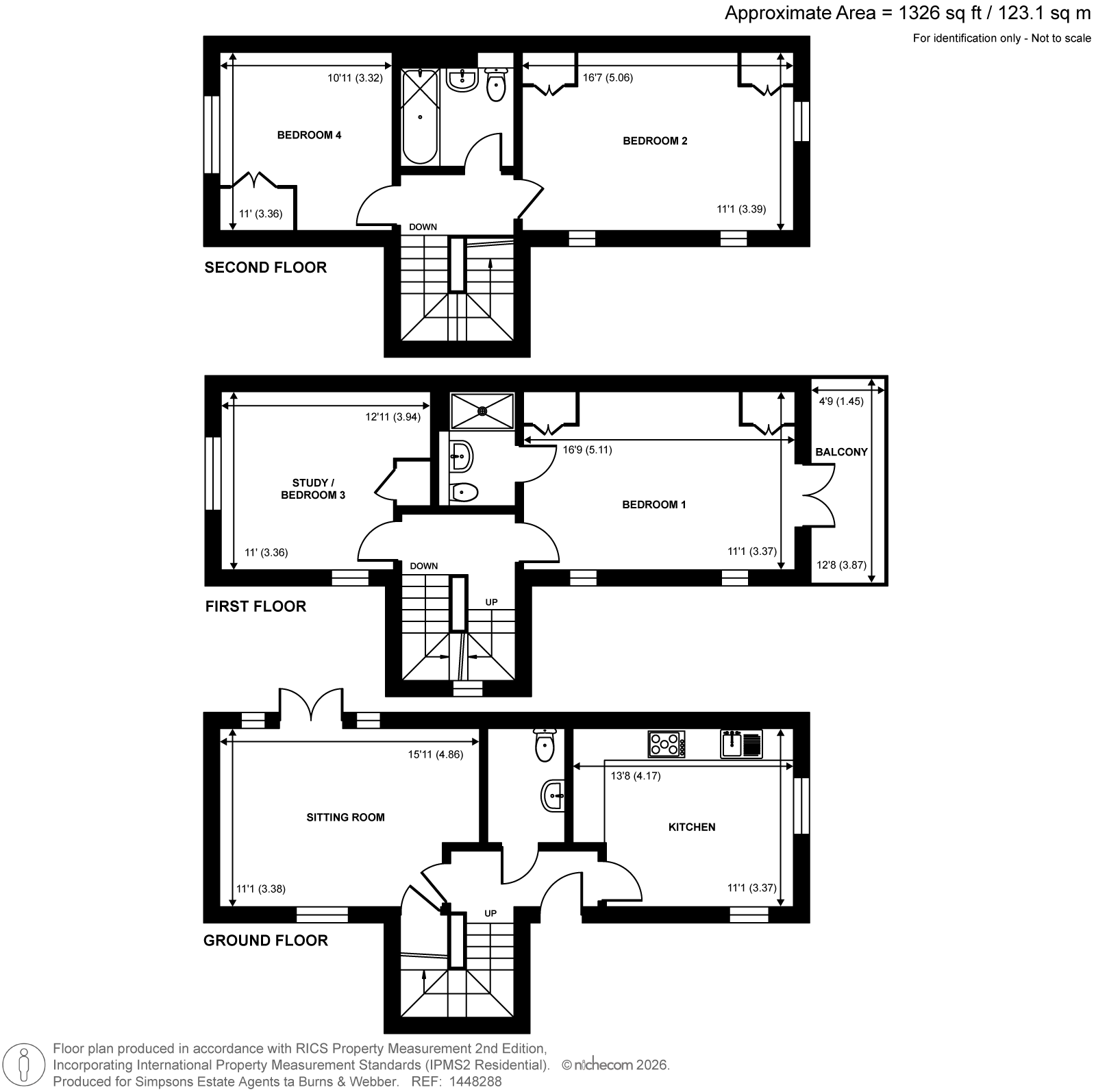 25, Sycamore Avenue, Godalming floorplan