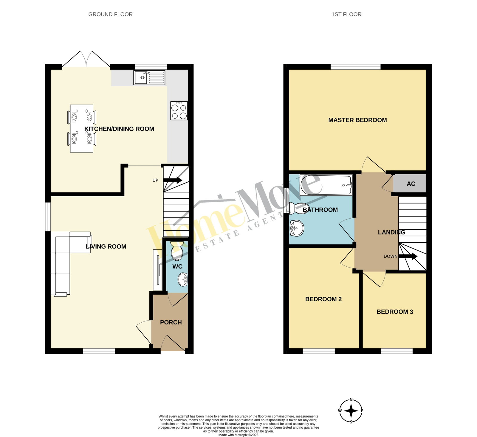 3, Valentine Lane, Desborough floorplan