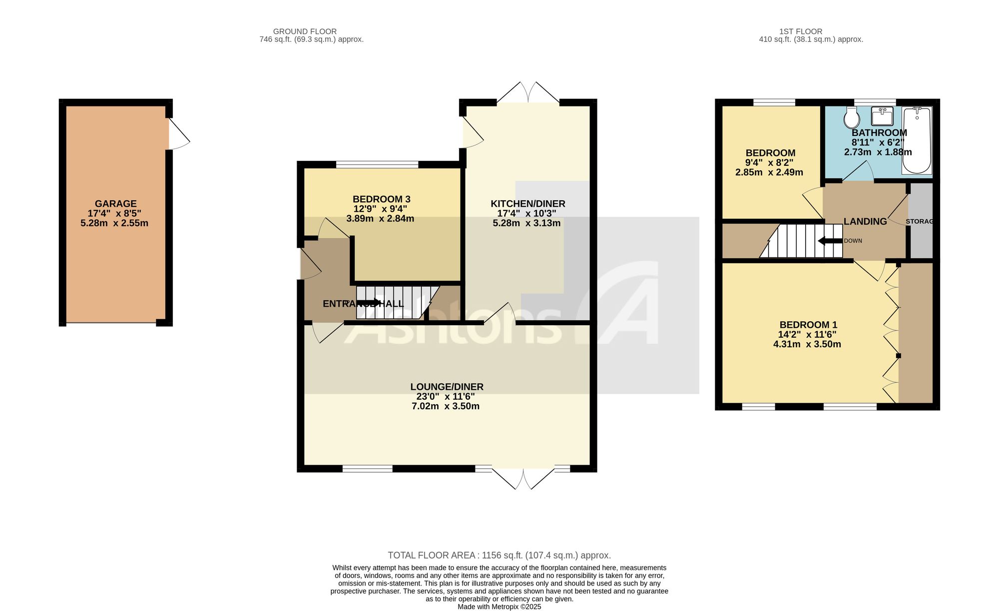 18 Jackson Avenue, Warrington floorplan