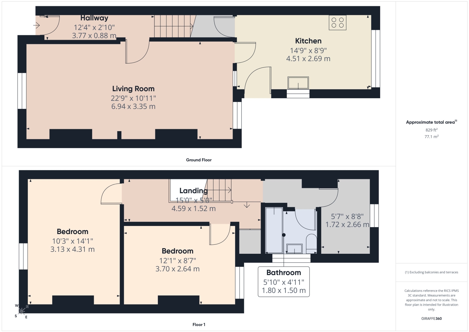 23, Highworth Road, Gloucester floorplan