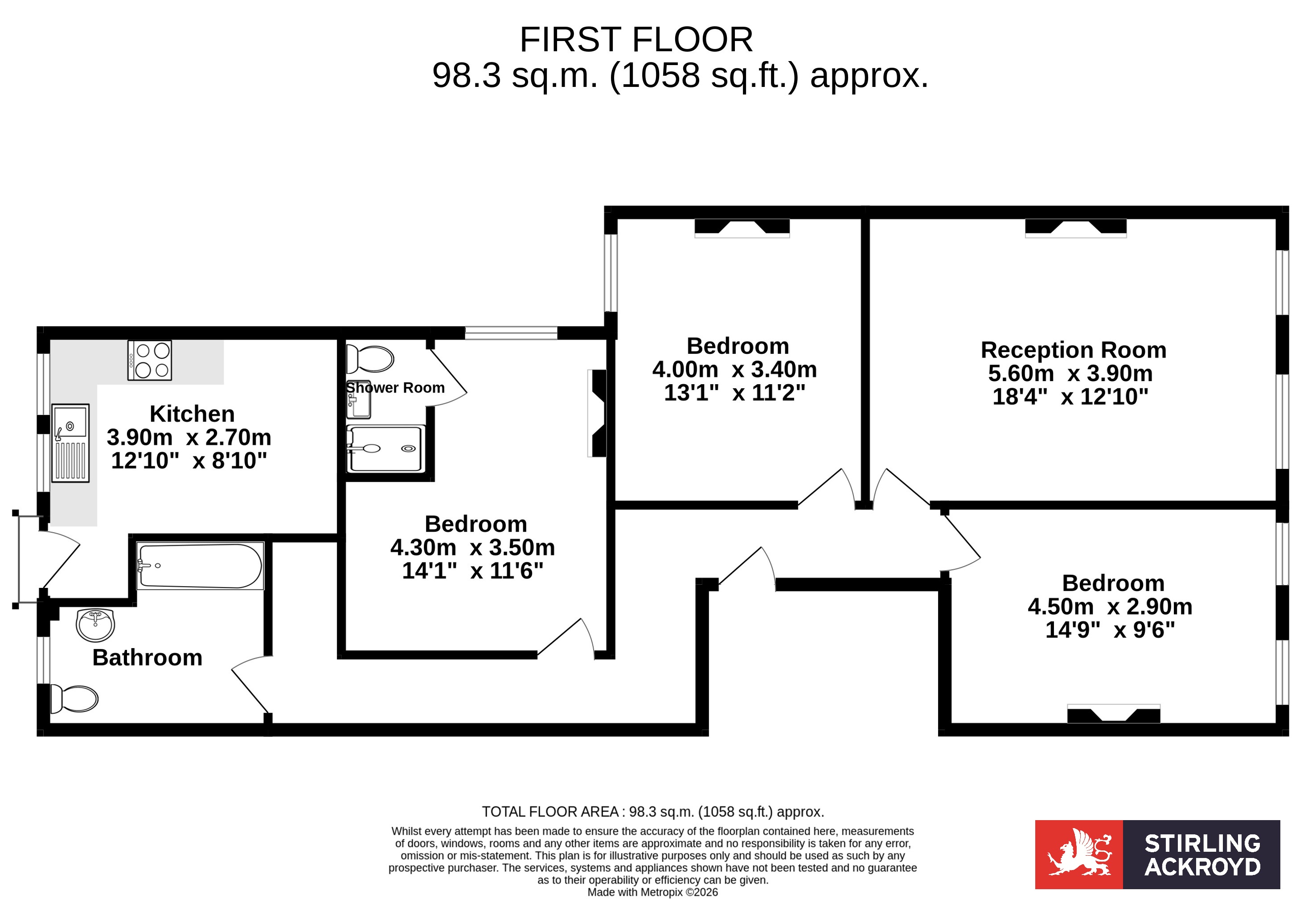 138a, High Street, Teddington floorplan