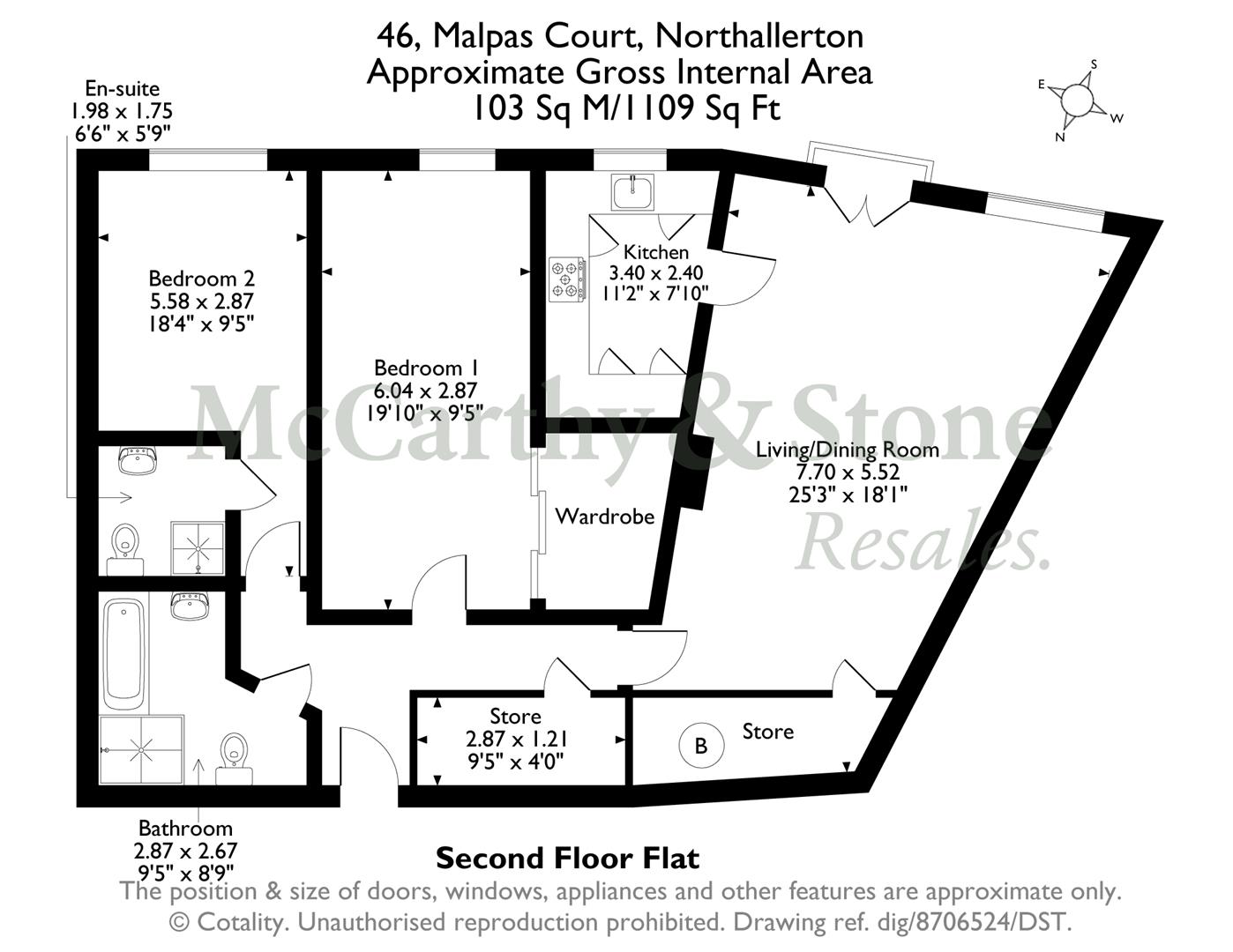 Malpas Road, Northallerton floorplan