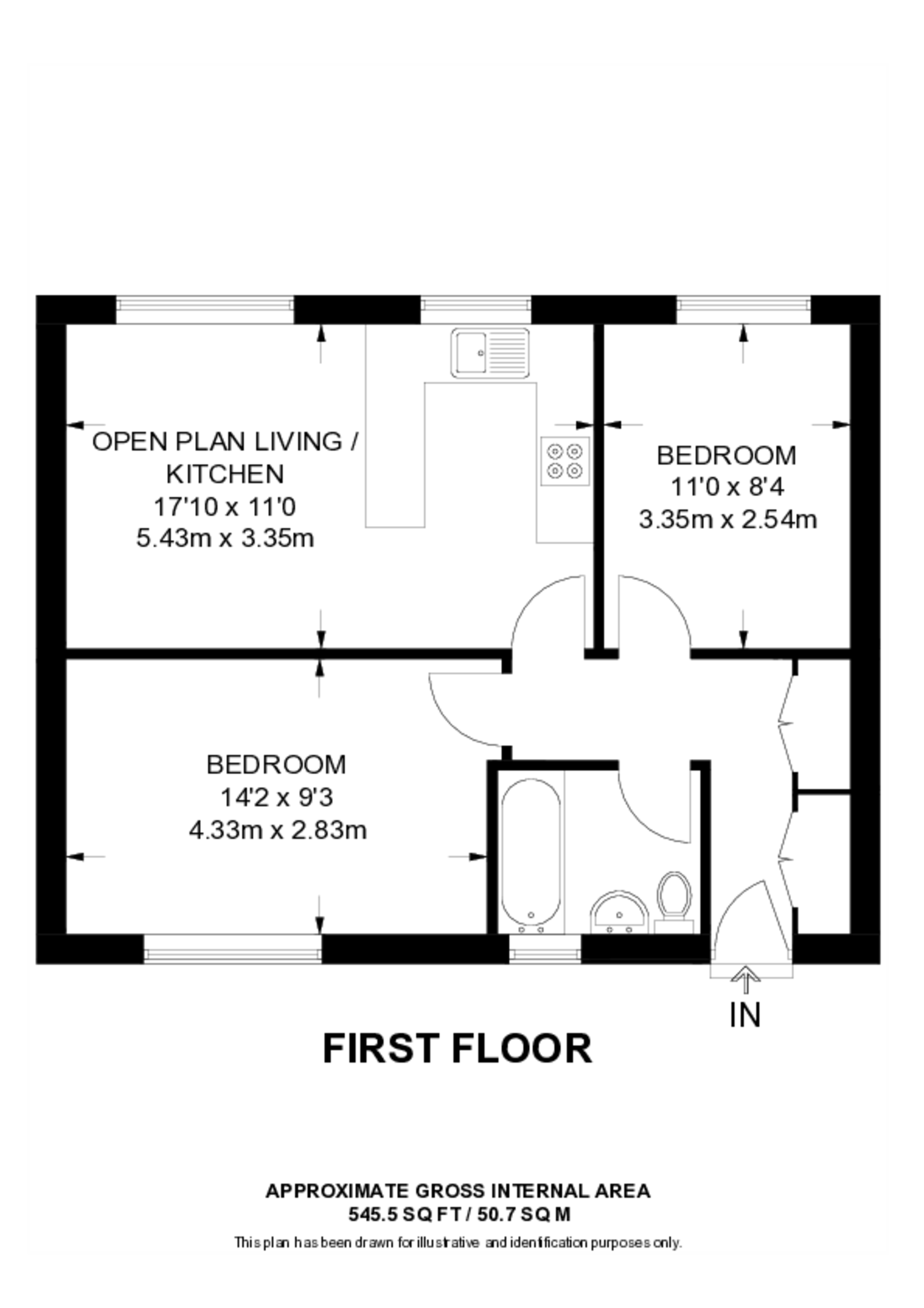 Leavesden Road, Watford floorplan