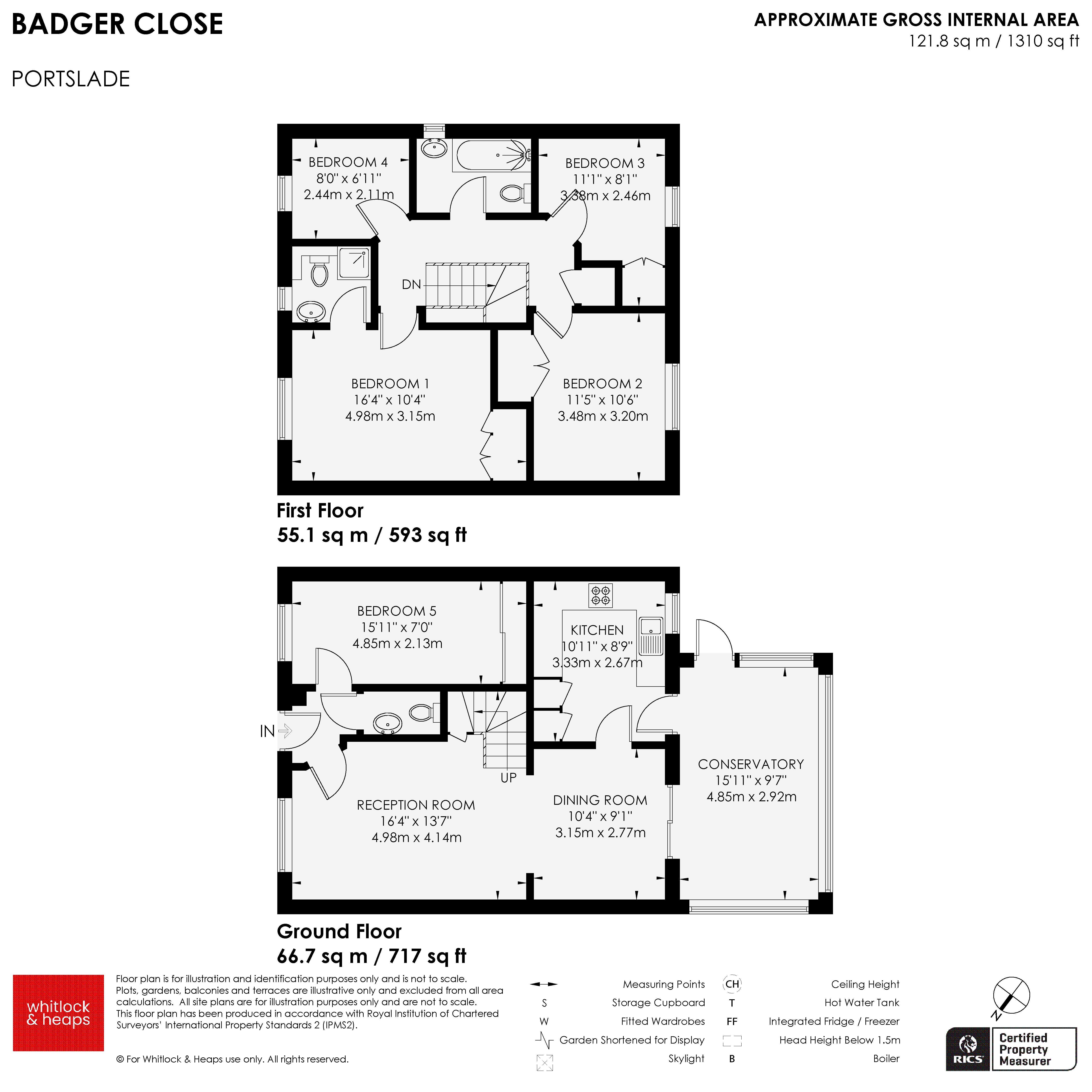 2, Badger Close, Brighton floorplan