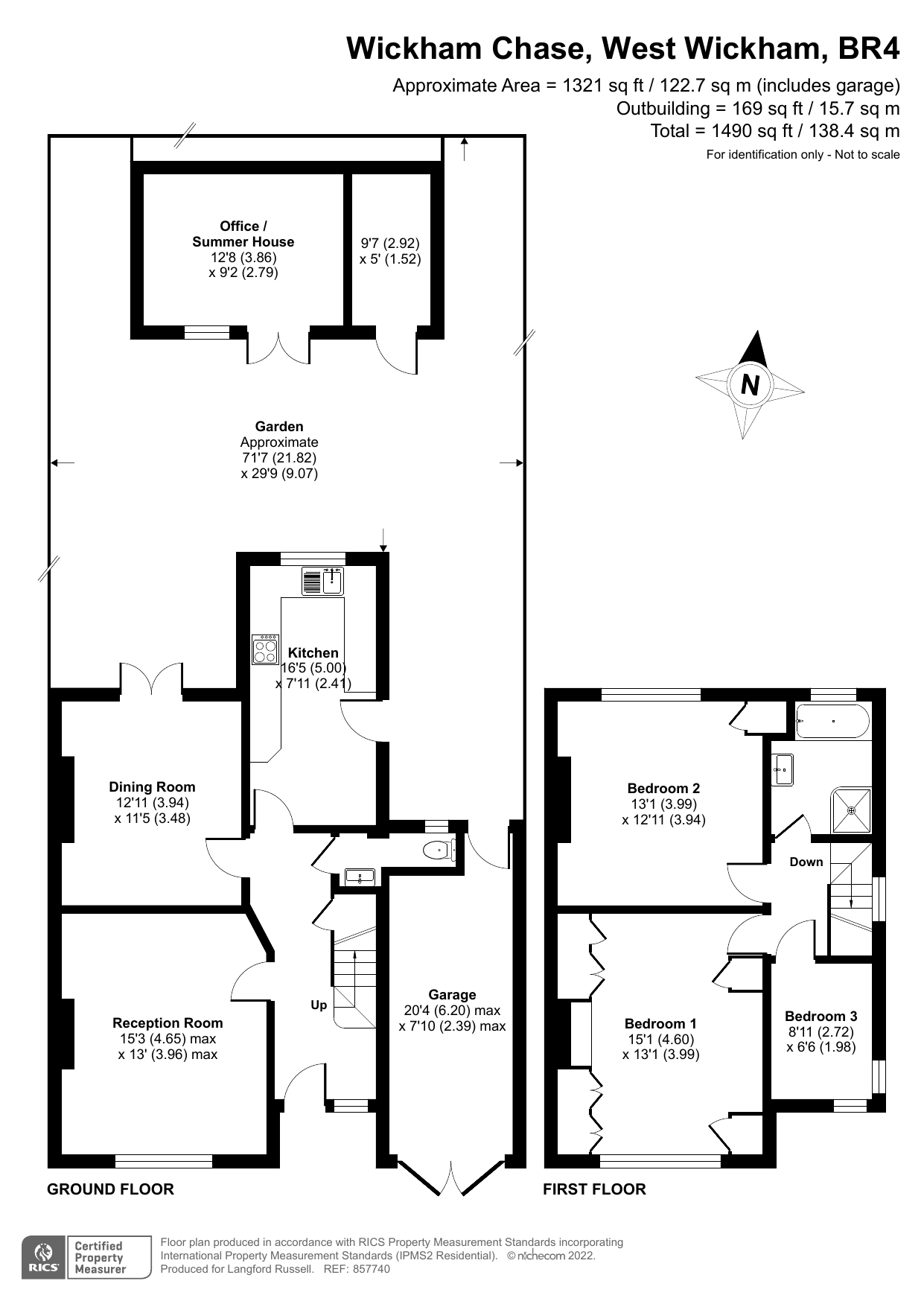 Wickham Chase, West Wickham BR4, 3 bedroom semidetached house for sale