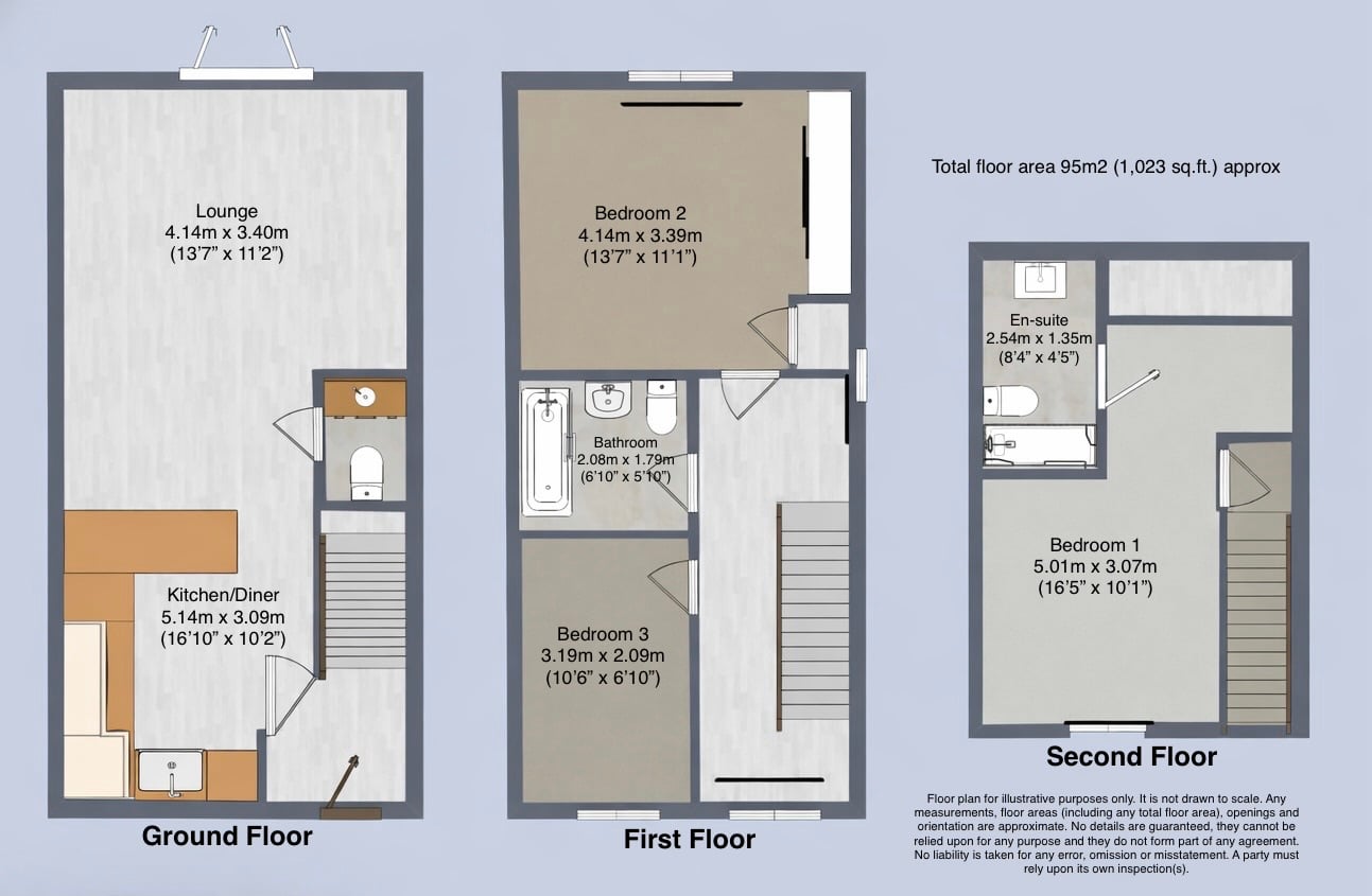 5, Bancroft Drive, Doncaster floorplan