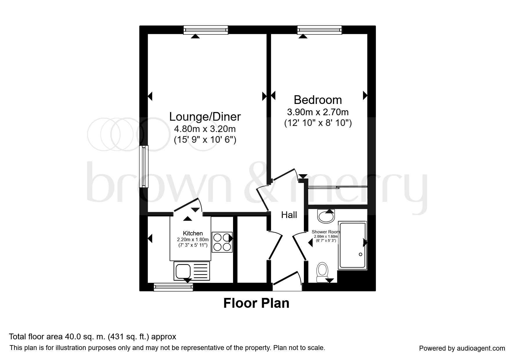 1 Bedrooms Flat for sale in Bellingdon Road, Chesham HP5