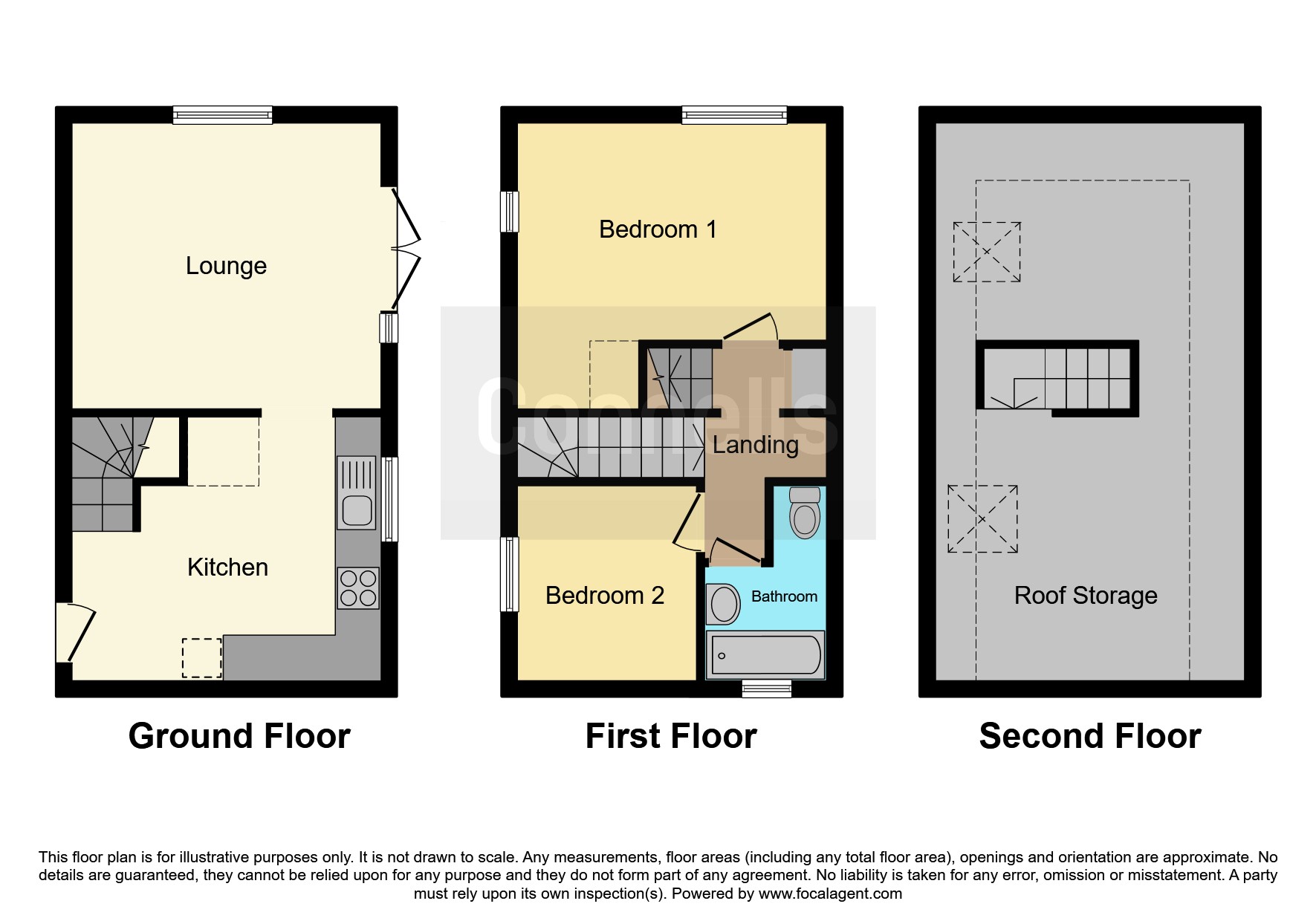 34A, High Street, Slough floorplan