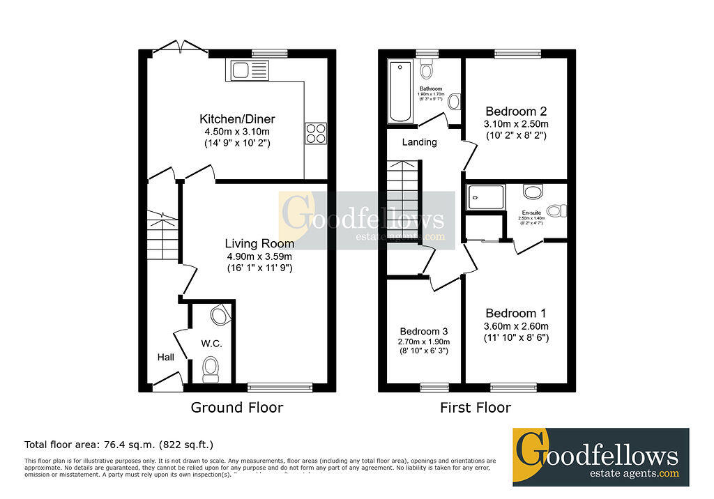18, Bluebell Drive, Morpeth floorplan