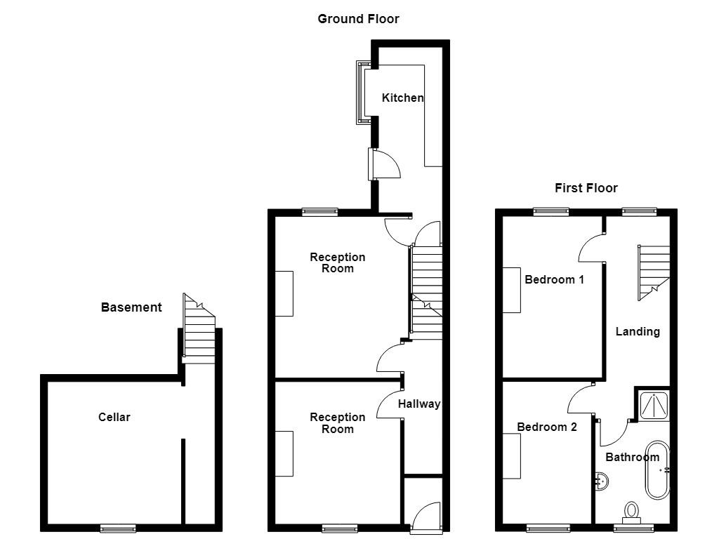 5, St. Leonards Street, Padiham floorplan