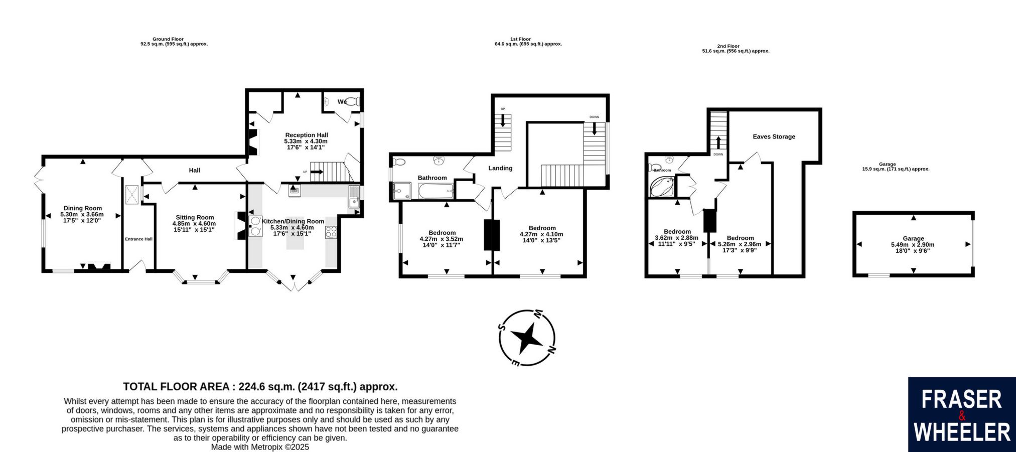 3, West Cliff Road, Dawlish floorplan