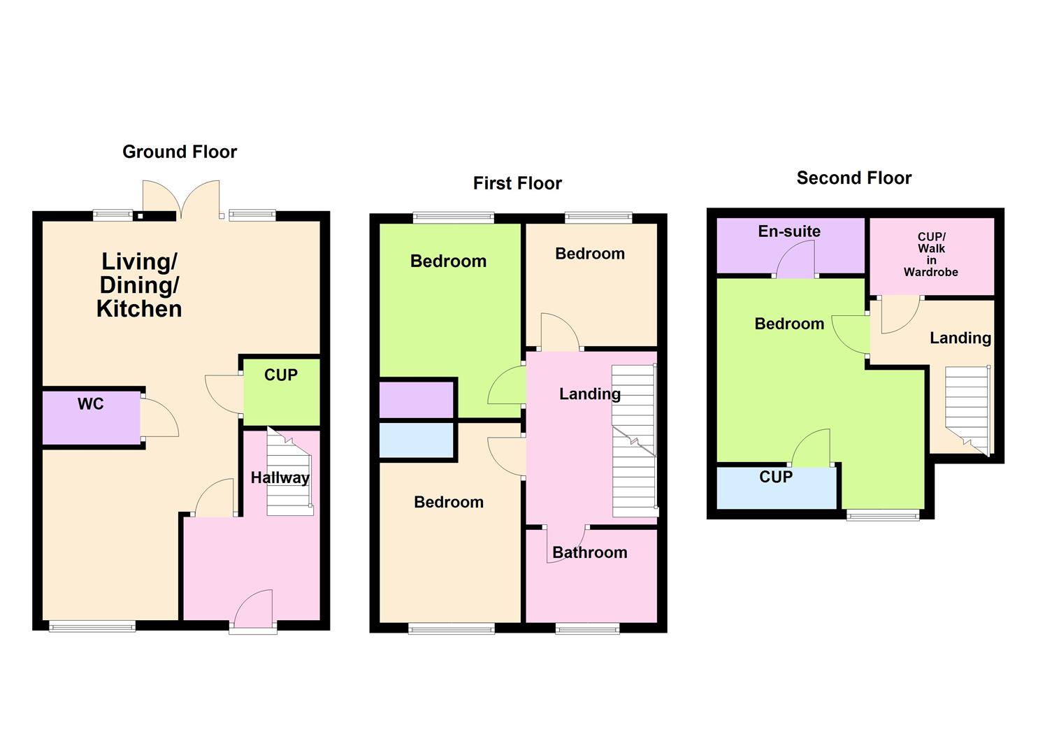 85, Westfield Avenue, Earl Shilton floorplan