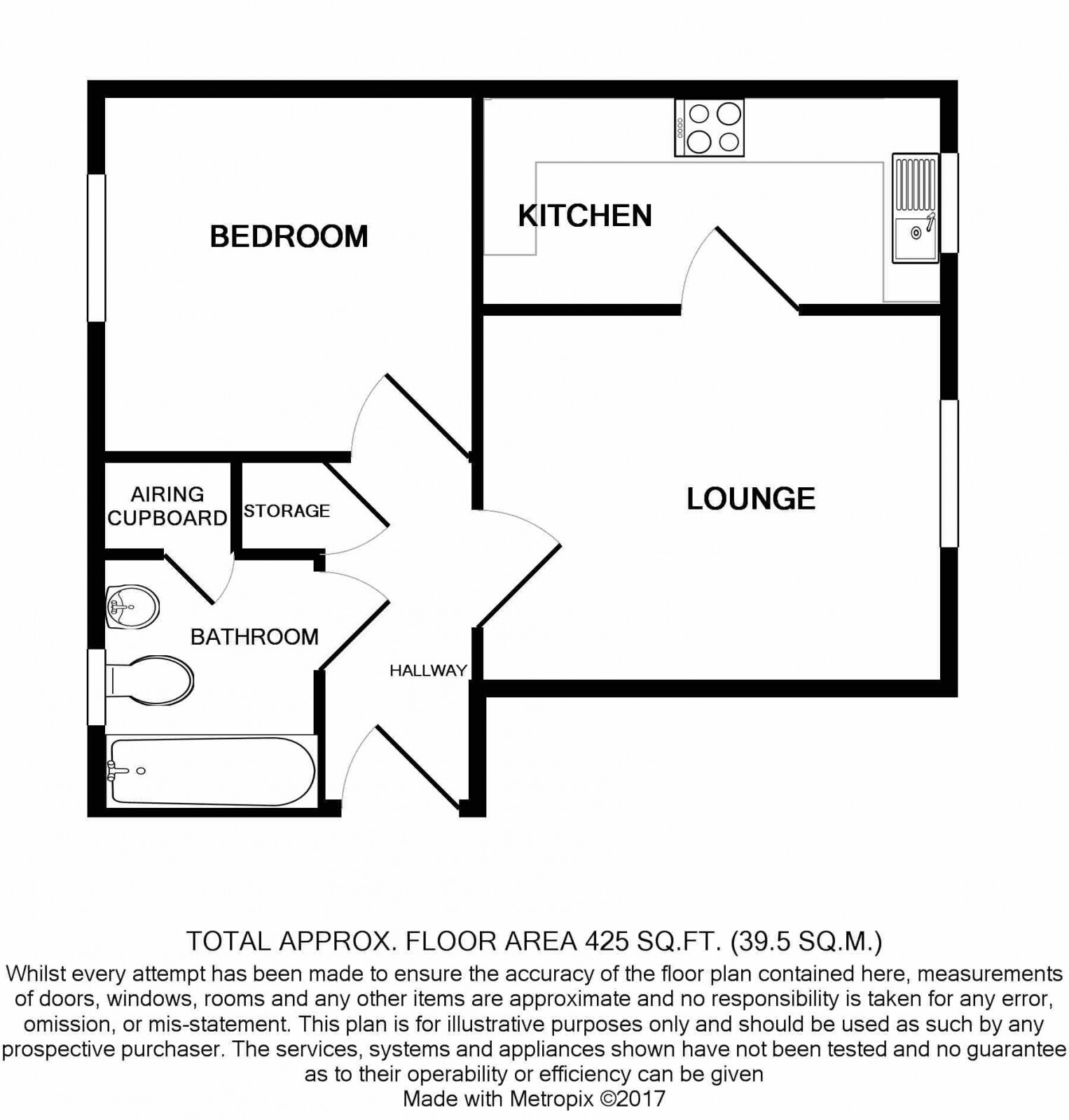 17, Mortimer Way, Essex floorplan