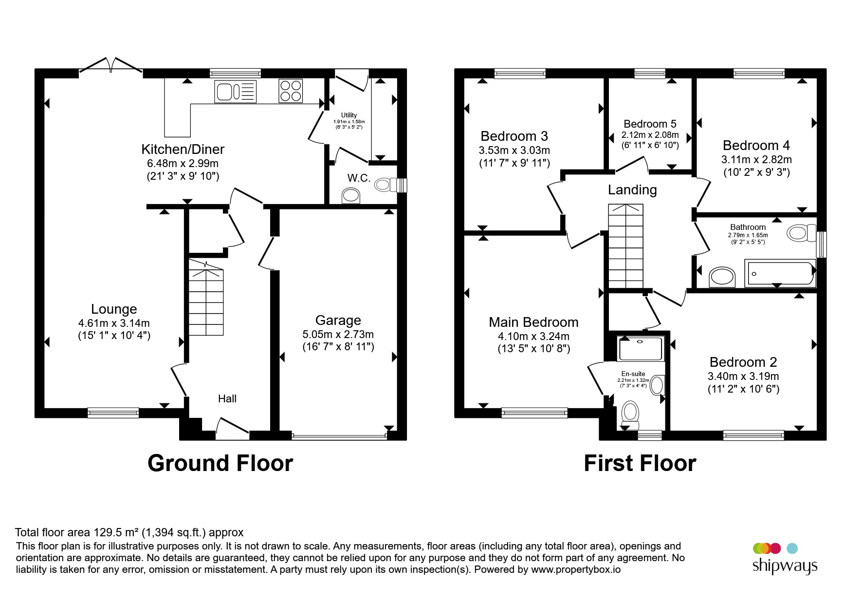 28, Martineau Drive, Birmingham floorplan