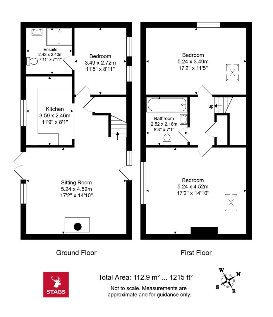 The Old Granary, Brinsham Farm Cottages,, Bridport floorplan