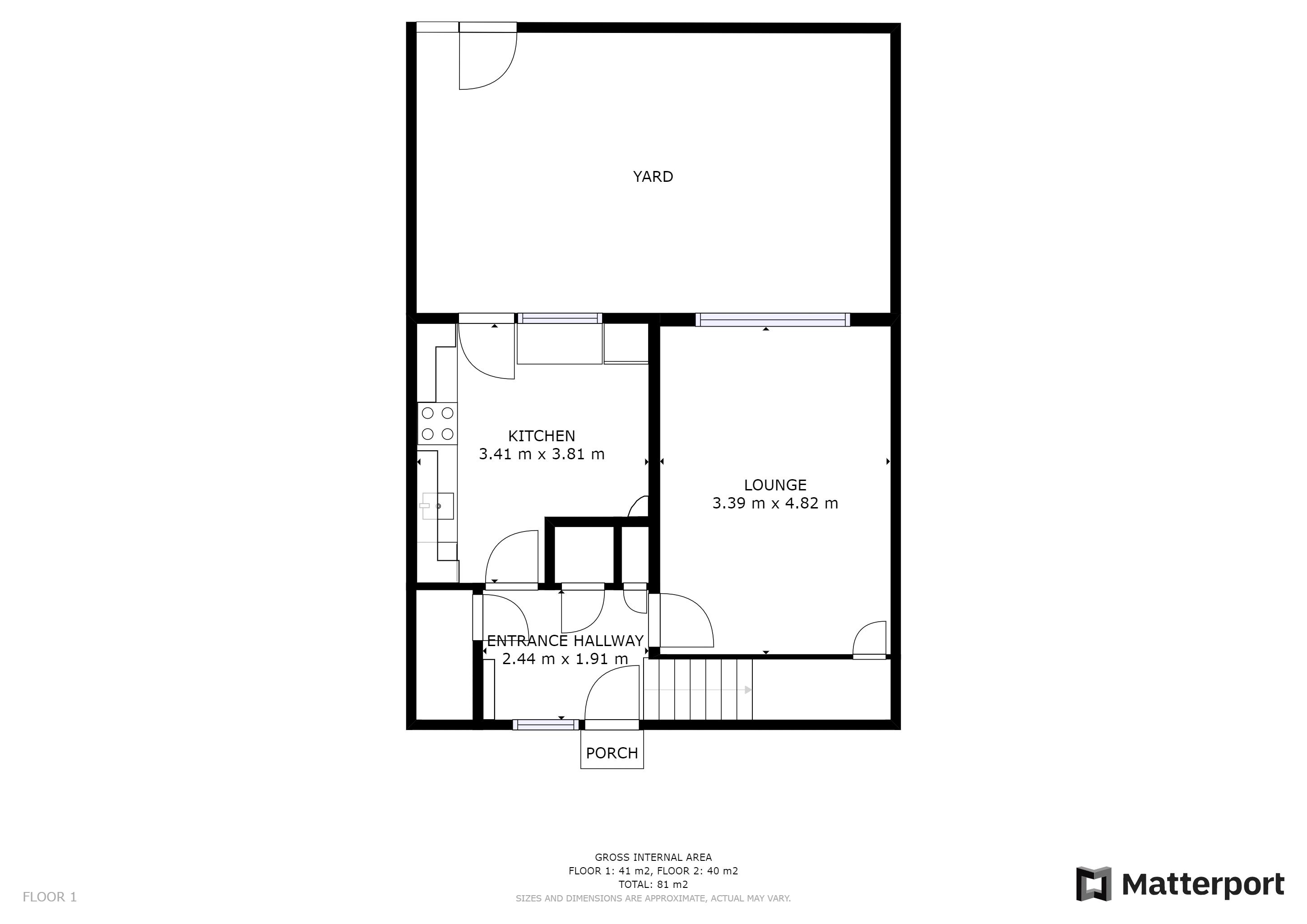 Everard Rise, Dedridge, Livingston EH54, 2 bedroom terraced house for