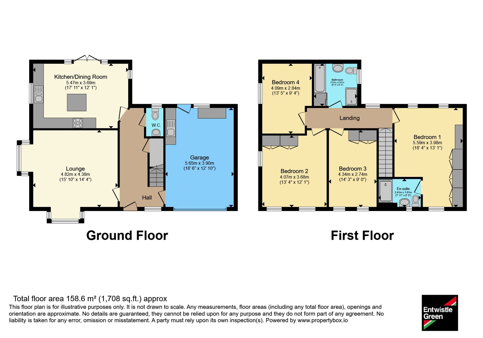 1, Goldfinch Drive, Preston floorplan